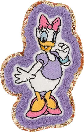 Glitter Daisy Patch
