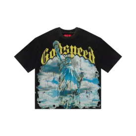Godspeed - Chrome Liberty T-Shirt Black