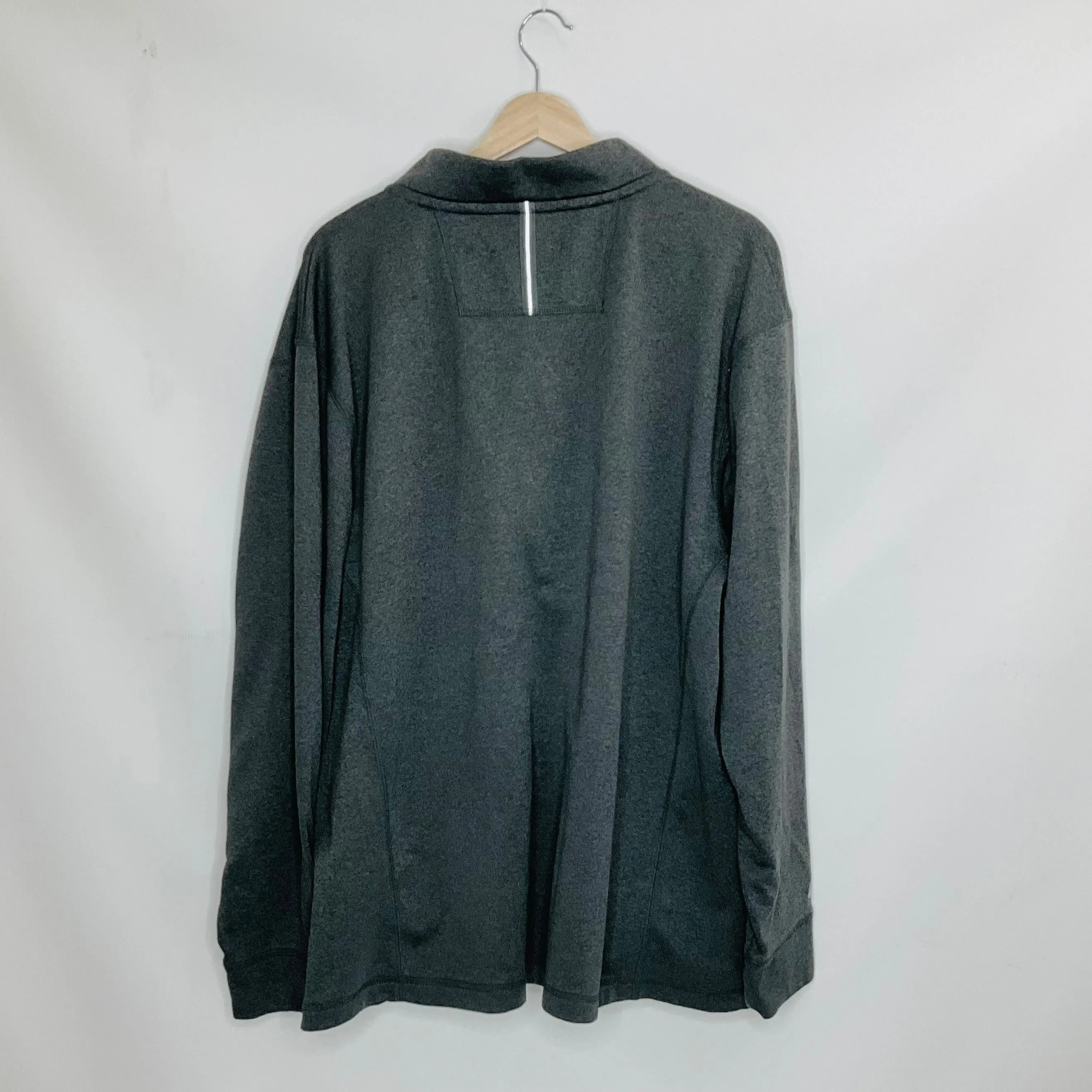 Grey Athletic Jacket Clothes Mentor, Size 2x