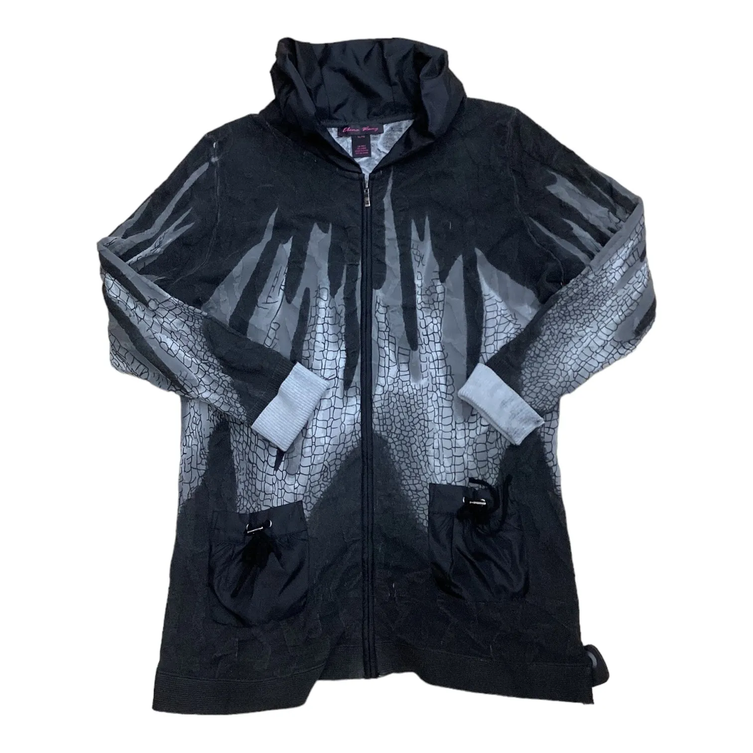 Grey Jacket Designer Cma, Size Xl