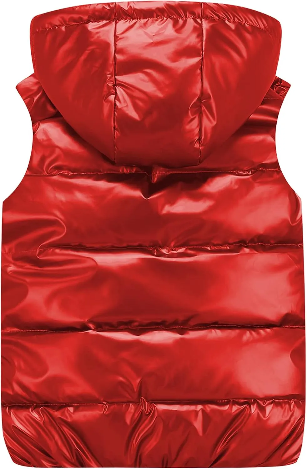 Happy Cherry Kids Down Jacket Hooded Vest Winter Jacket for Boys Hoodies Padded Jackets Girls Outwear Coat 3-14 Years