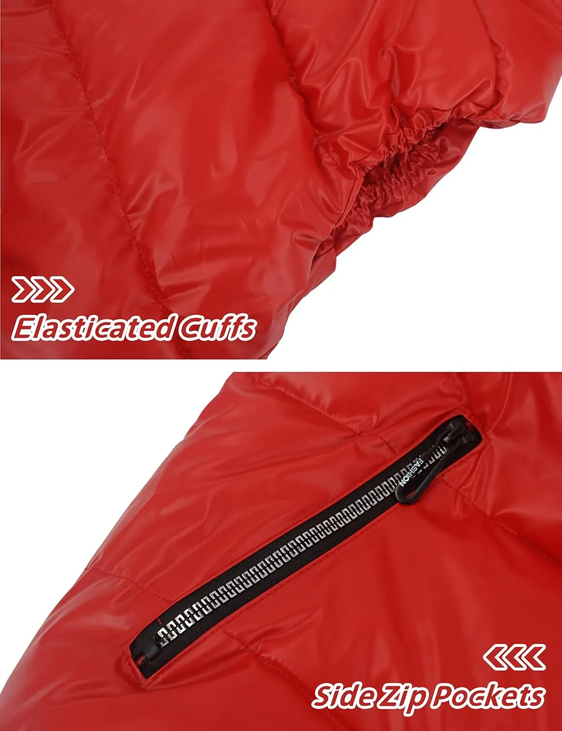 Happy Cherry Kids Down Jacket Hooded Vest Winter Jacket for Boys Hoodies Padded Jackets Girls Outwear Coat 3-14 Years