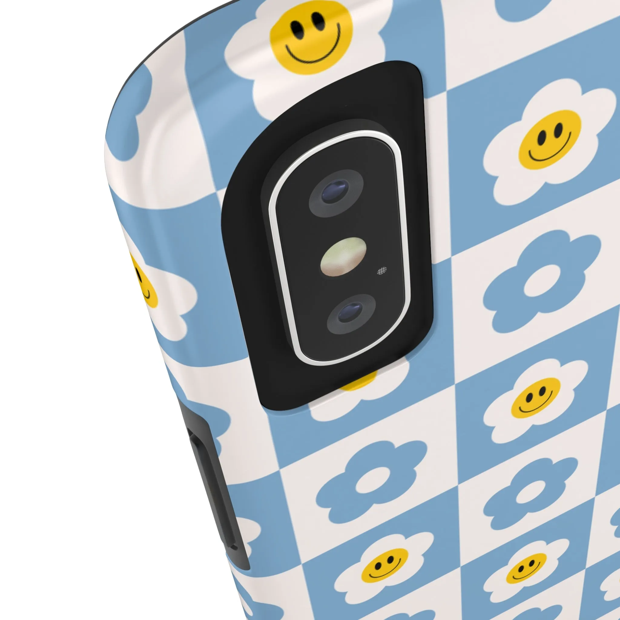 Happy Daisies | Checkered Flower Case