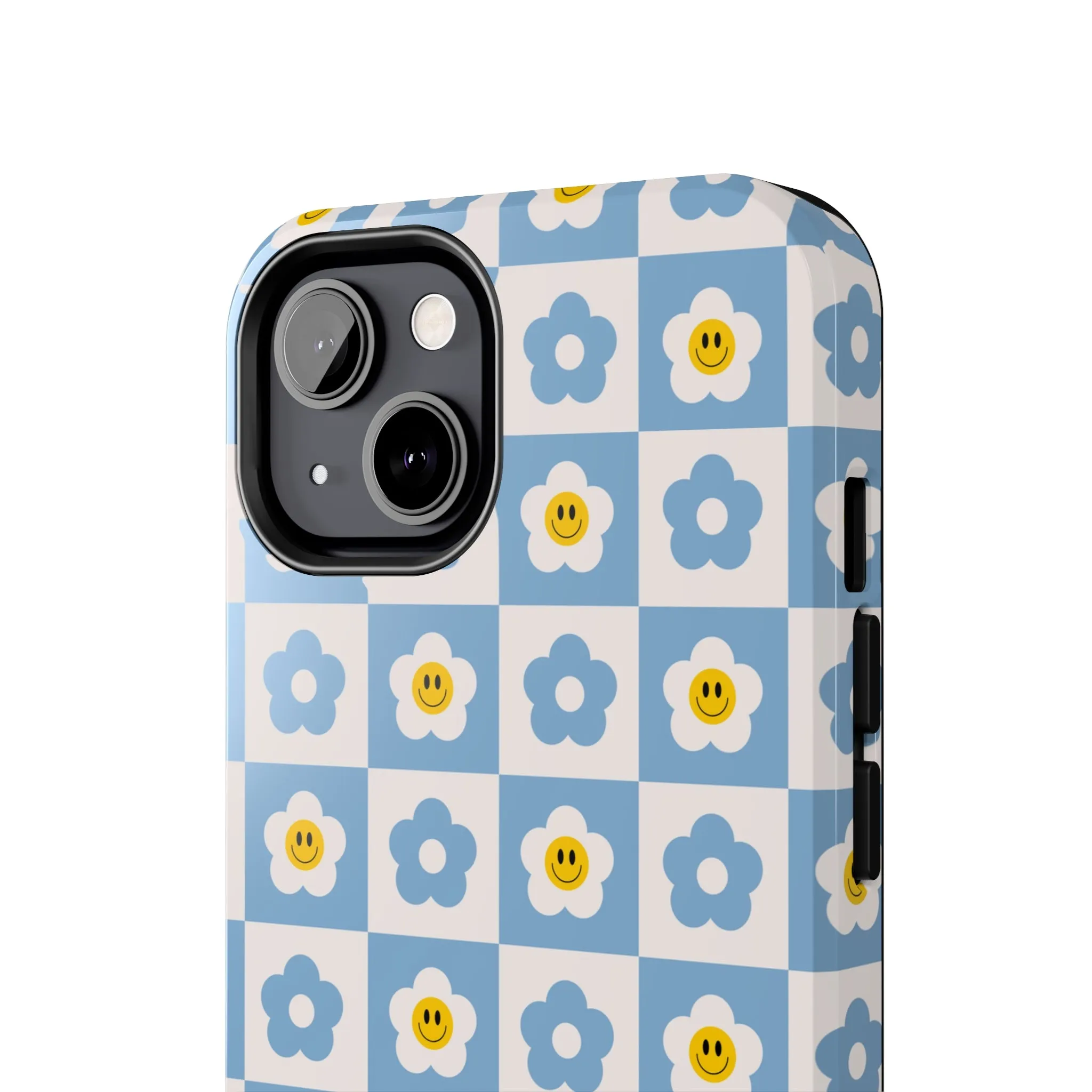 Happy Daisies | Checkered Flower Case