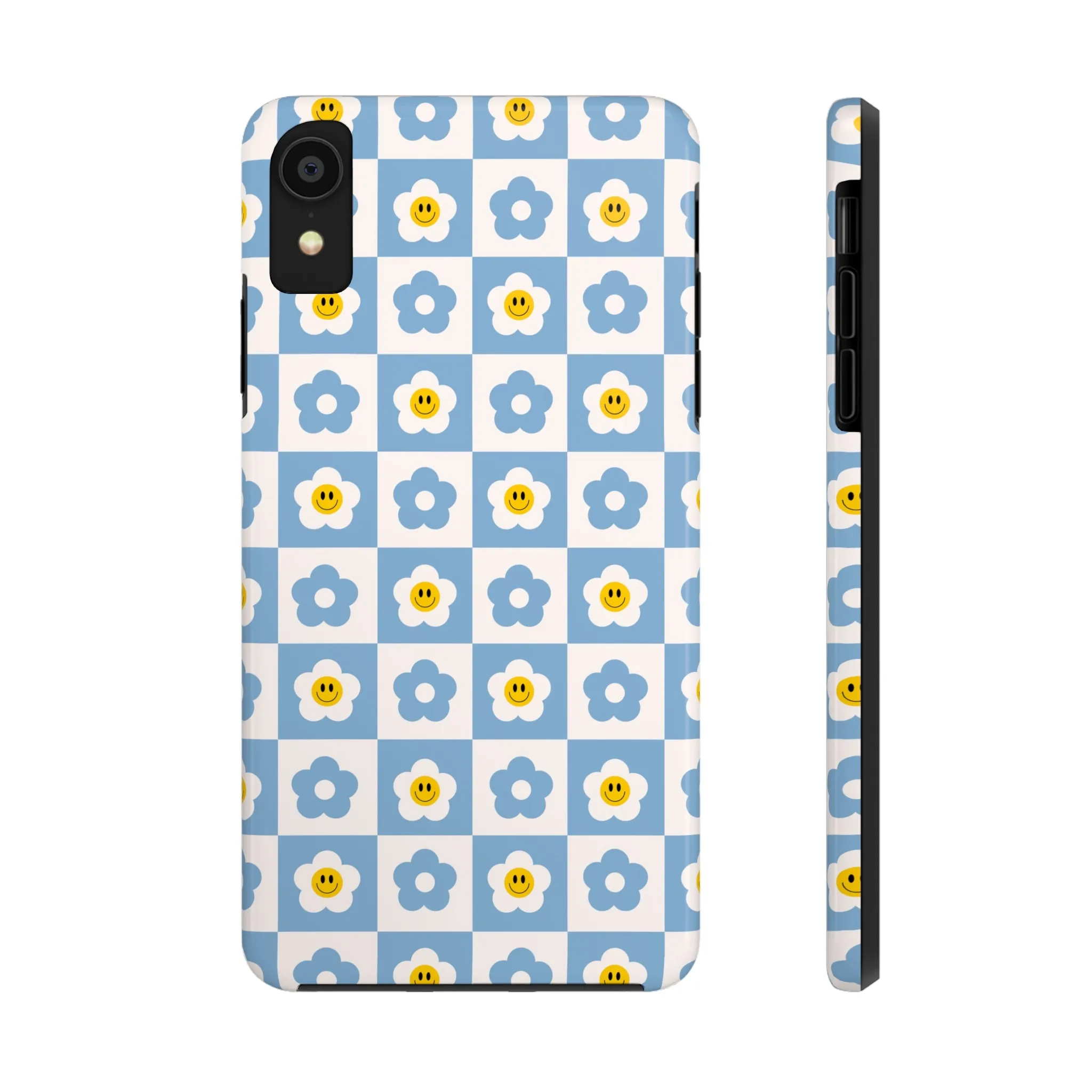 Happy Daisies | Checkered Flower Case