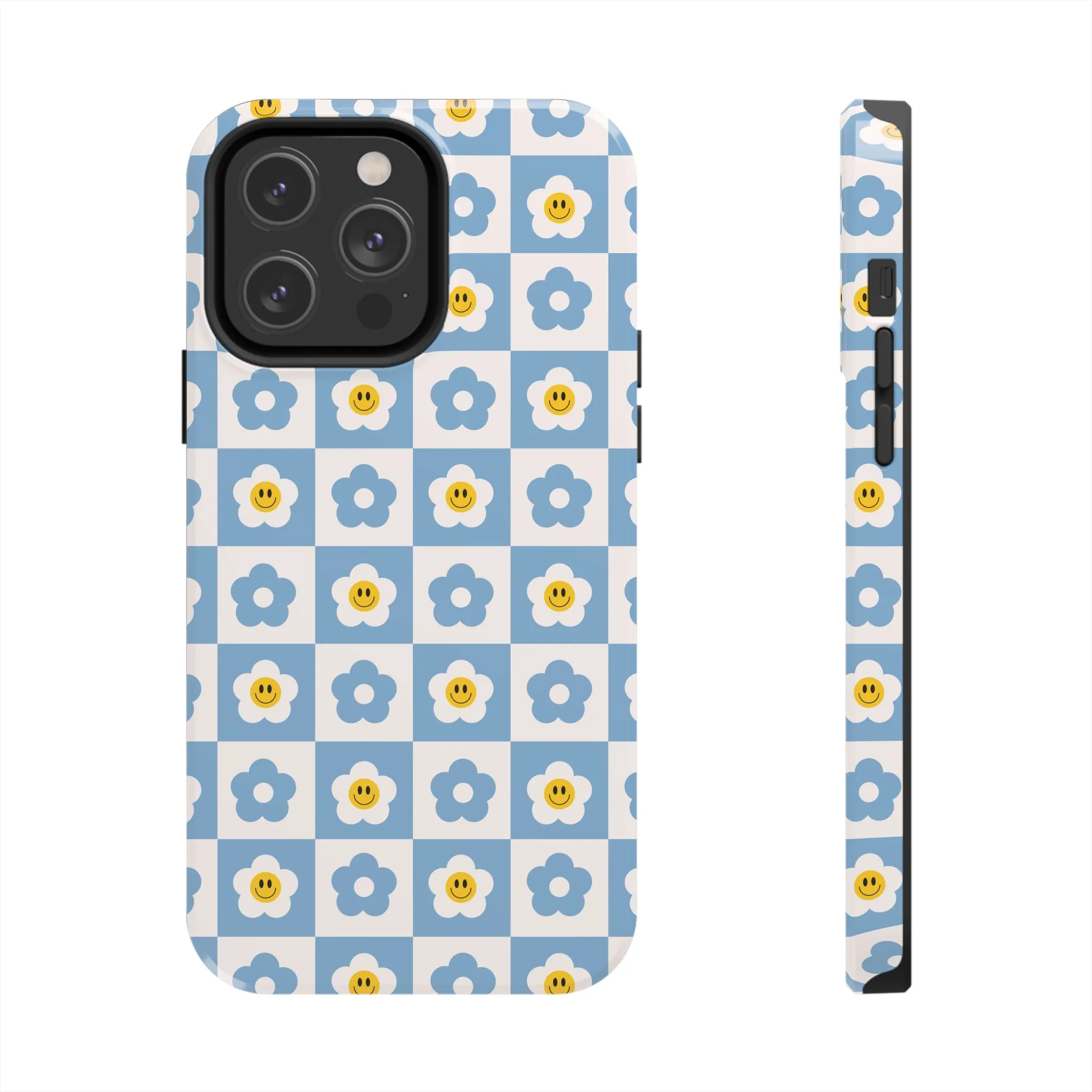 Happy Daisies | Checkered Flower Case