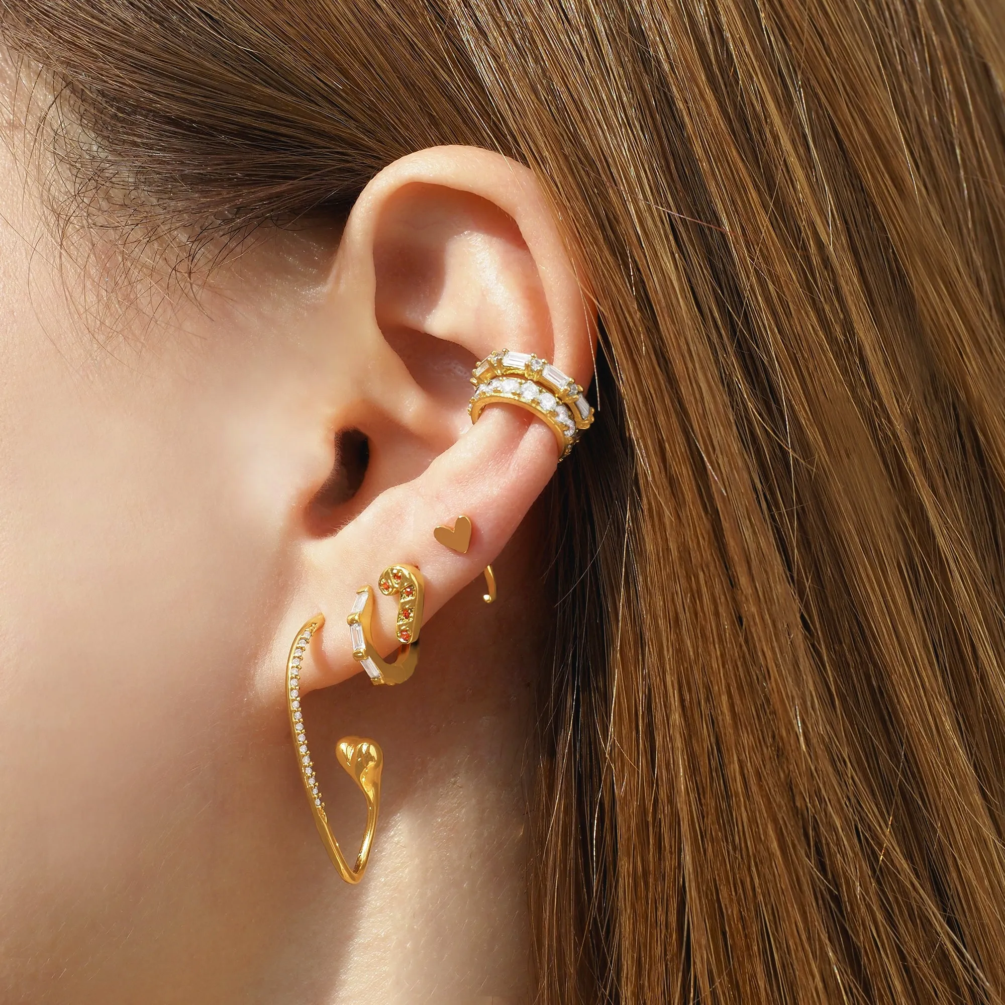 Hearts Reversible Earrings