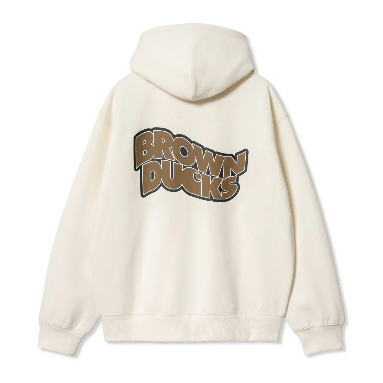 Hooded Brown Ducks Jacket
