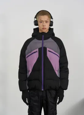 Hooded White Duck Down Jacket
