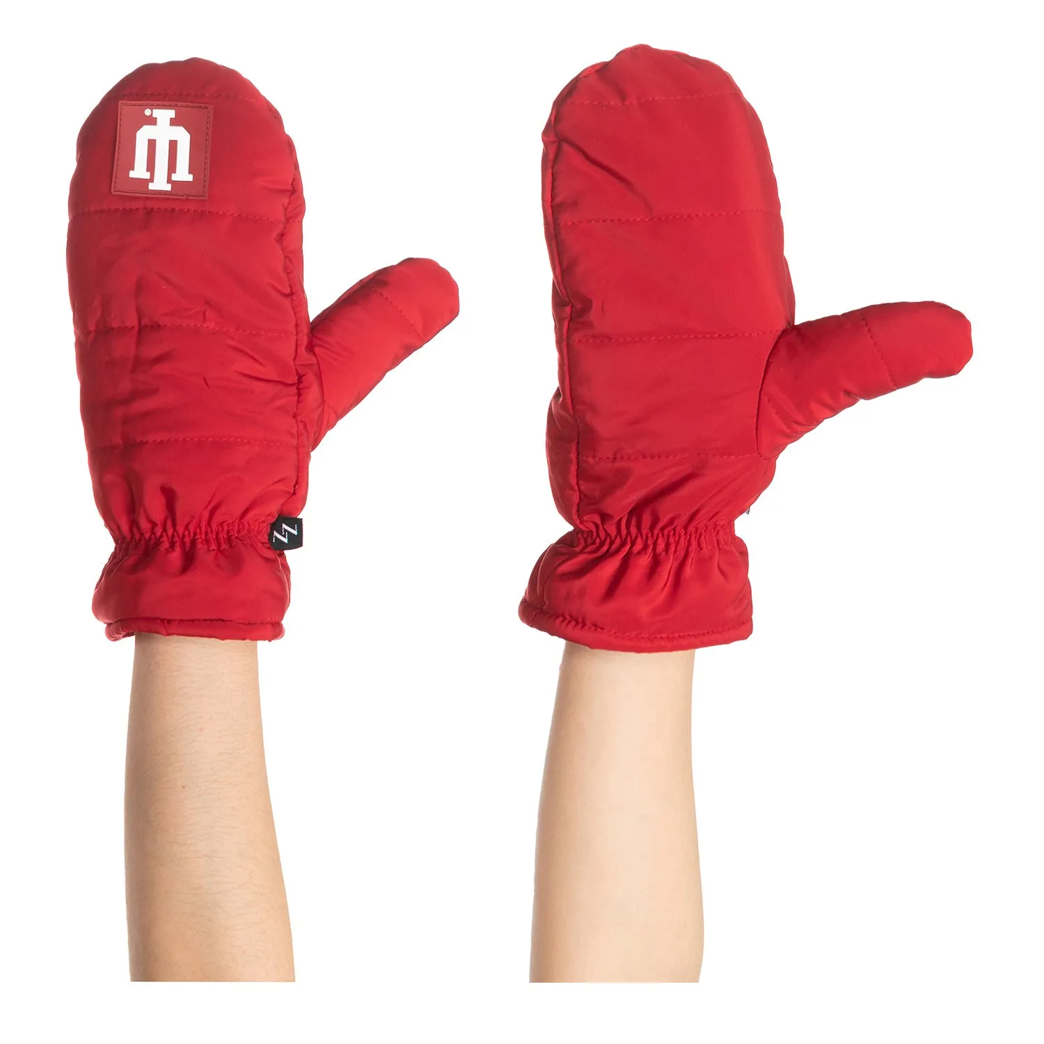 Indiana Hoosiers Puffer Mitten Crimson Gloves