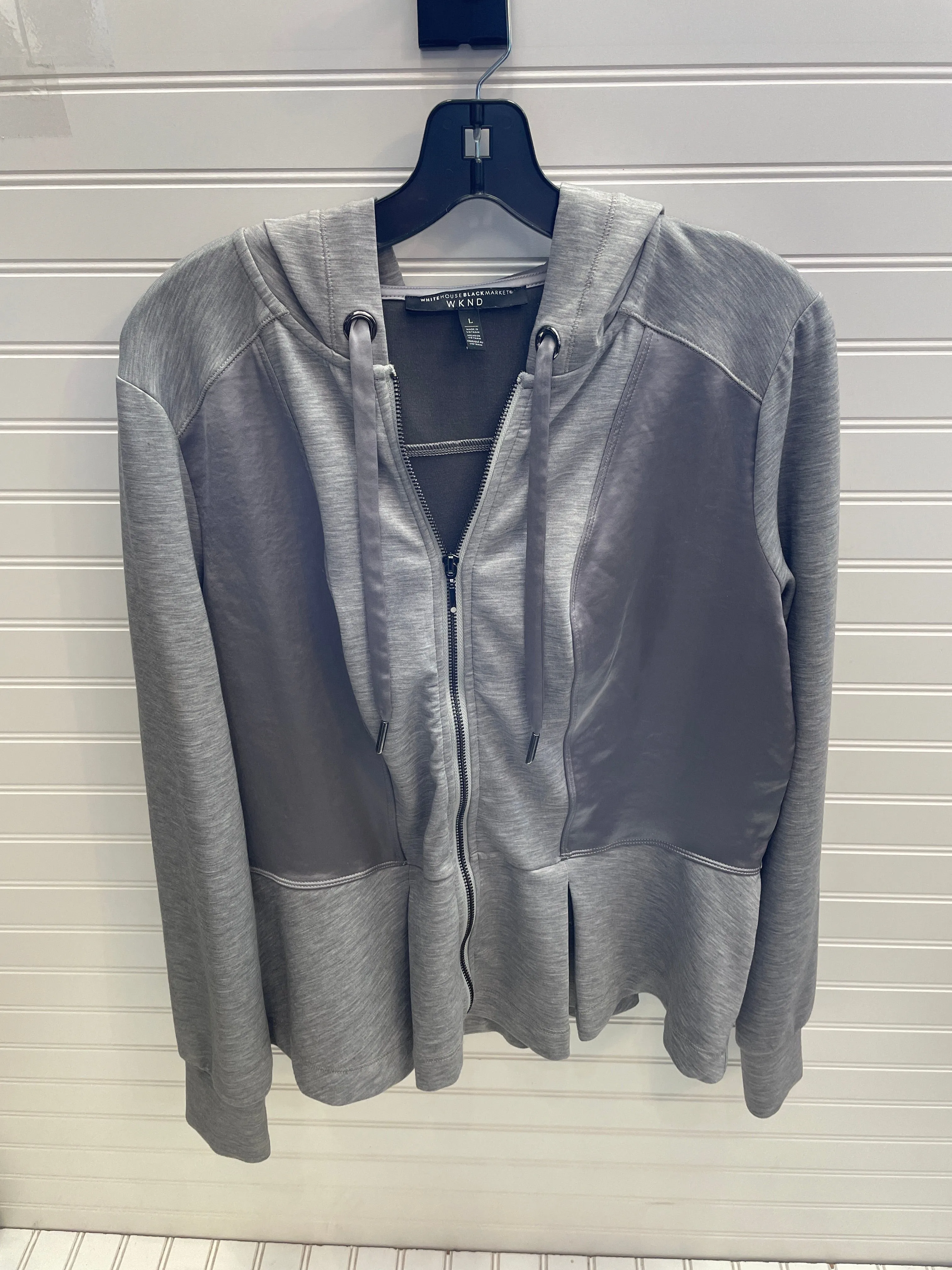 Jacket Other By White House Black Market In Grey, Size: L