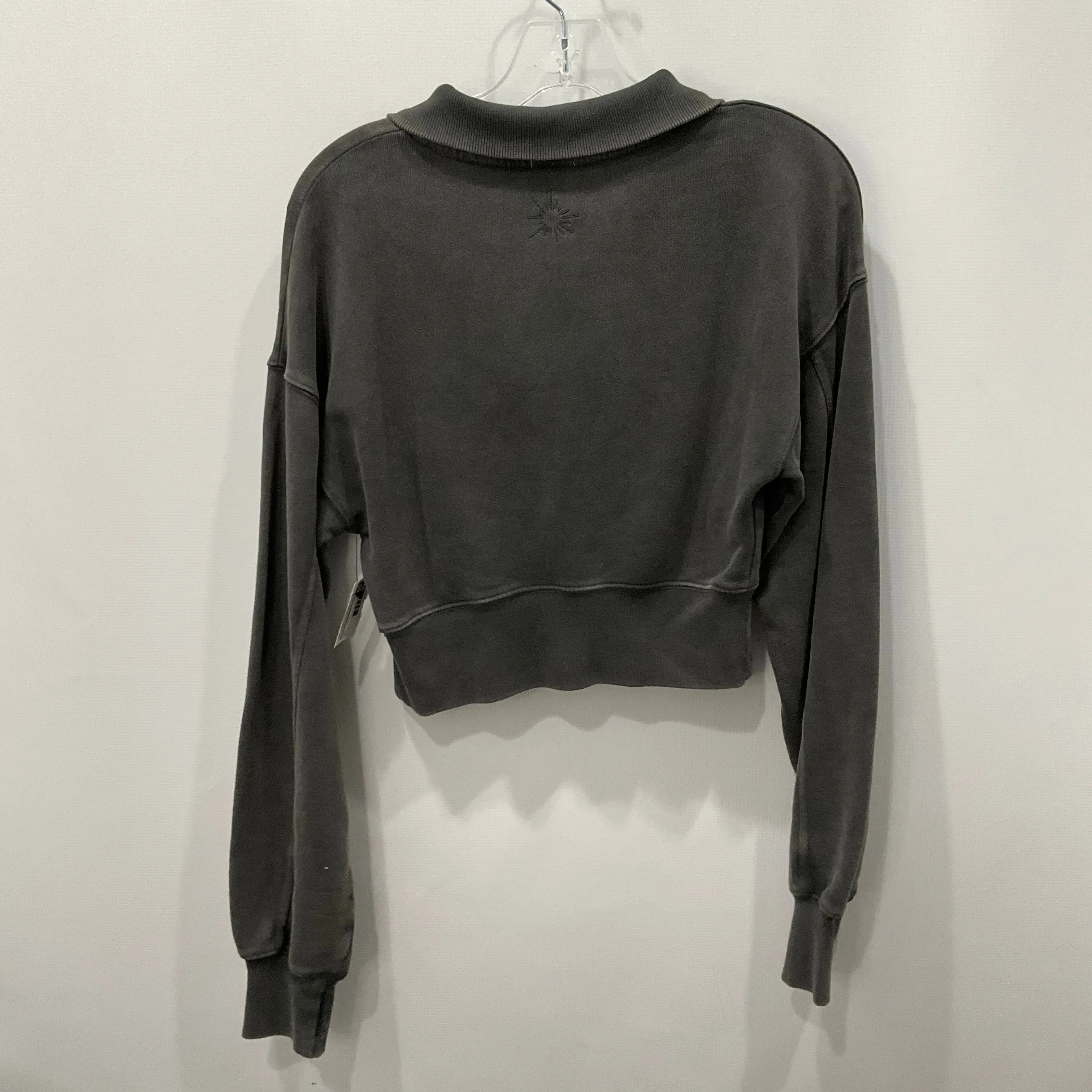 Jacket Shirt By Aerie In Grey, Size: M