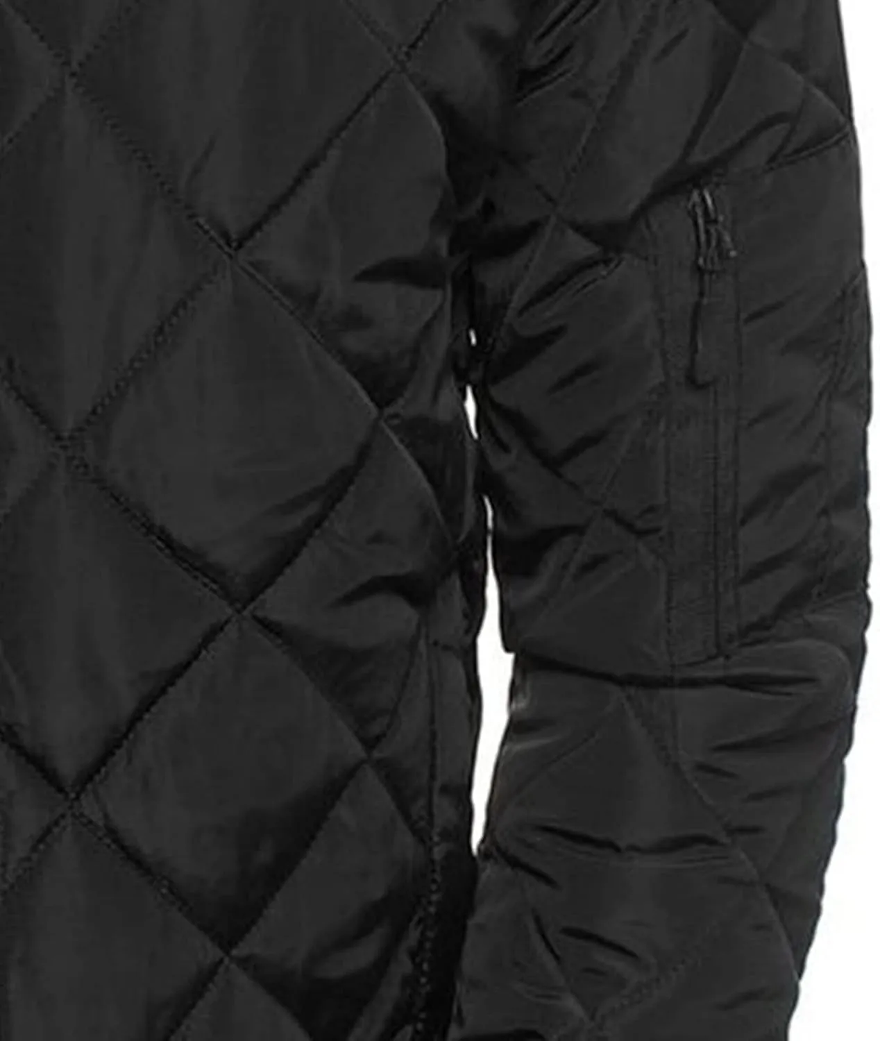 JEsilunmaMY Men's Quilted Jacket Diamond Winter Coat Zip Up Solid Color Bomber Padded Jacket Lightweight Cotton Windbreaker