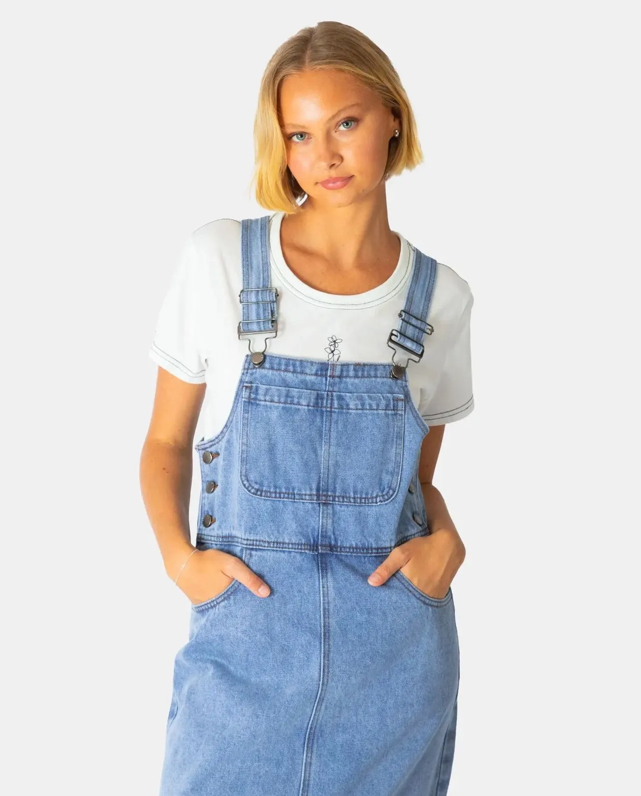 Josie Denim Pinafore
