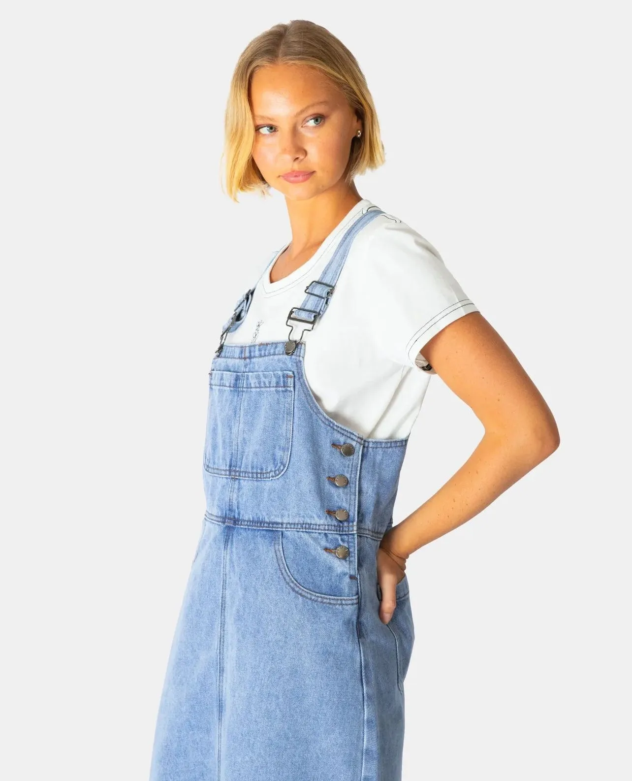 Josie Denim Pinafore