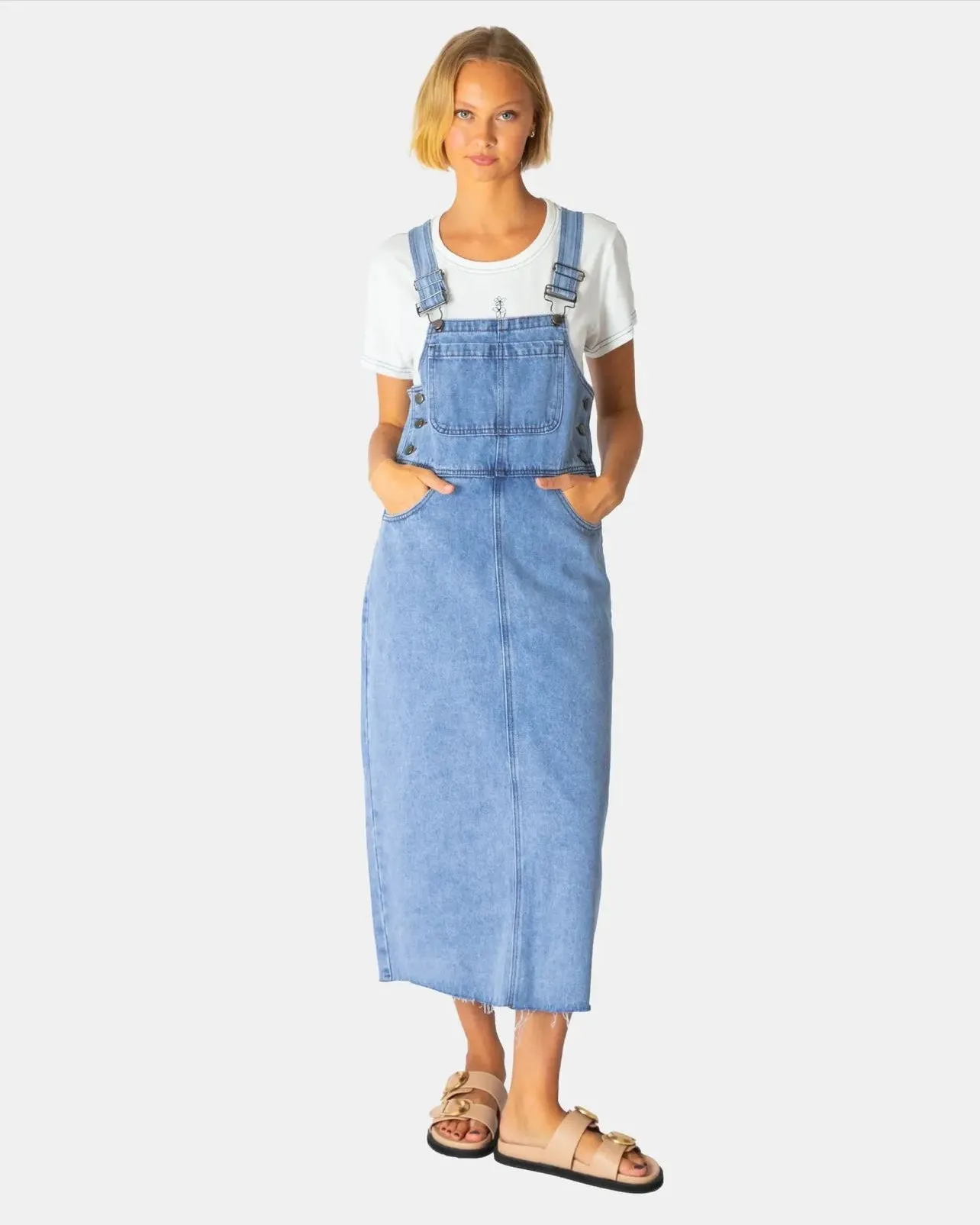 Josie Denim Pinafore