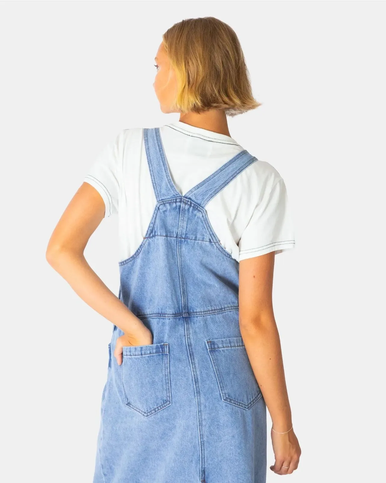 Josie Denim Pinafore