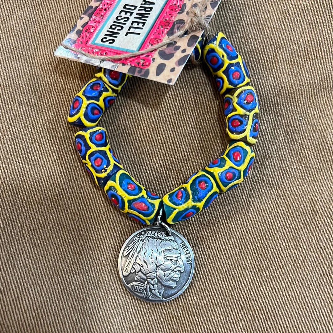 JunkYard Cowgirl Stretch Bracelet