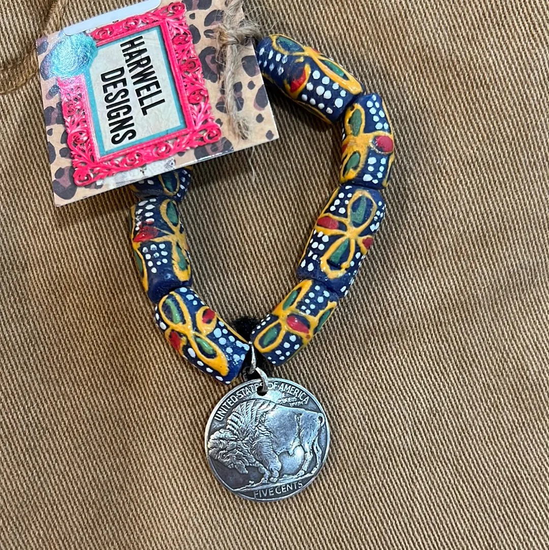 JunkYard Cowgirl Stretch Bracelet