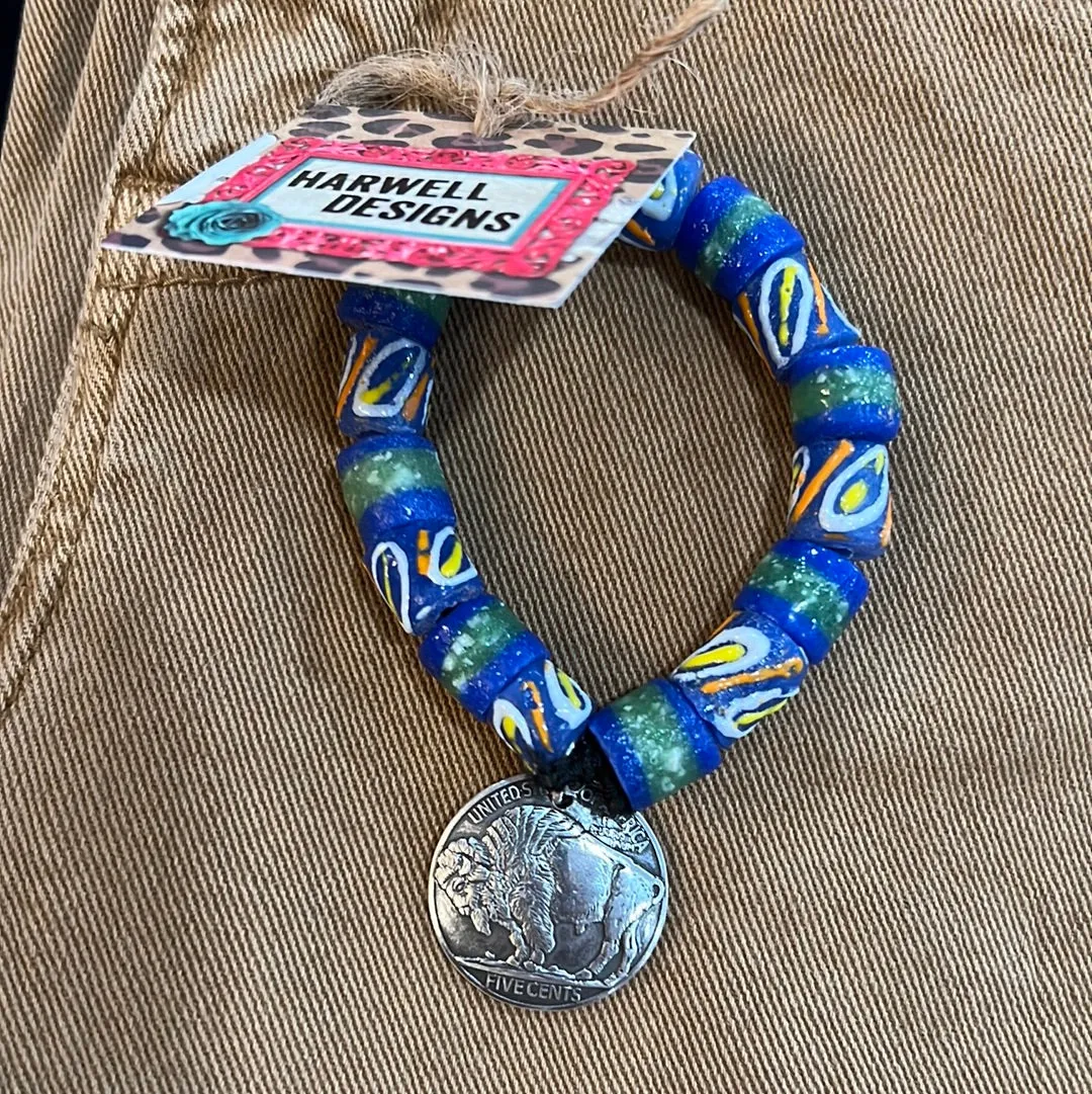 JunkYard Cowgirl Stretch Bracelet