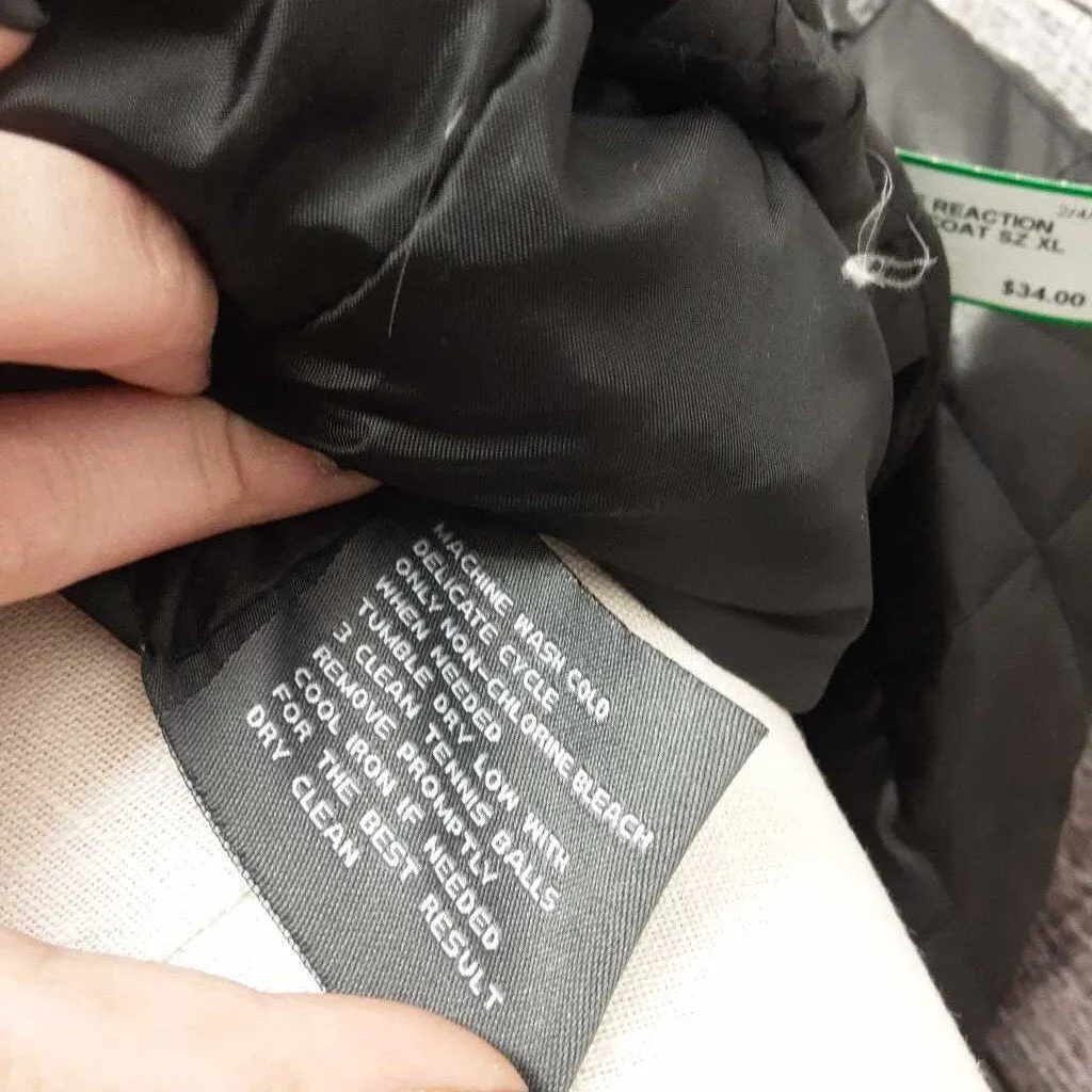 KENNETH COLE REACTION DOWN PUFFER COAT SIZE EXTRA LARGE TCC