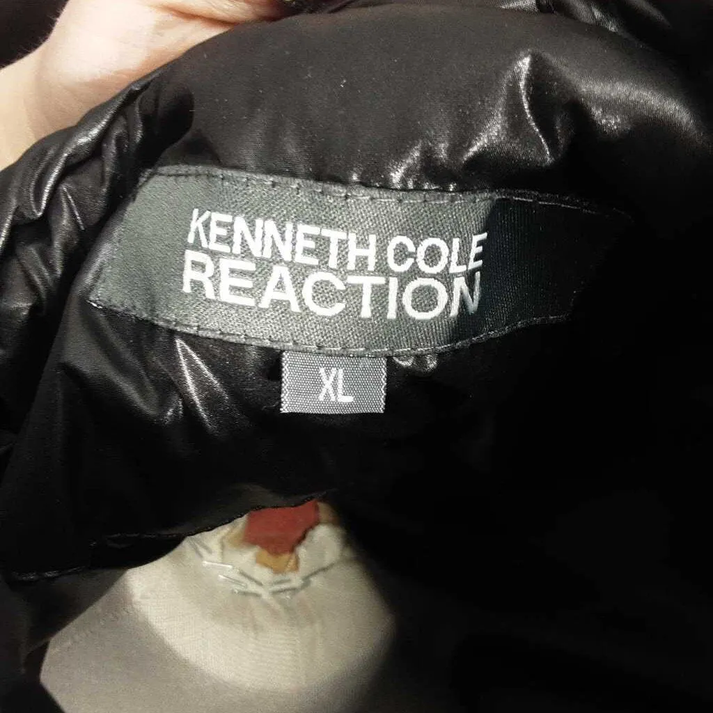 KENNETH COLE REACTION DOWN PUFFER COAT SIZE EXTRA LARGE TCC