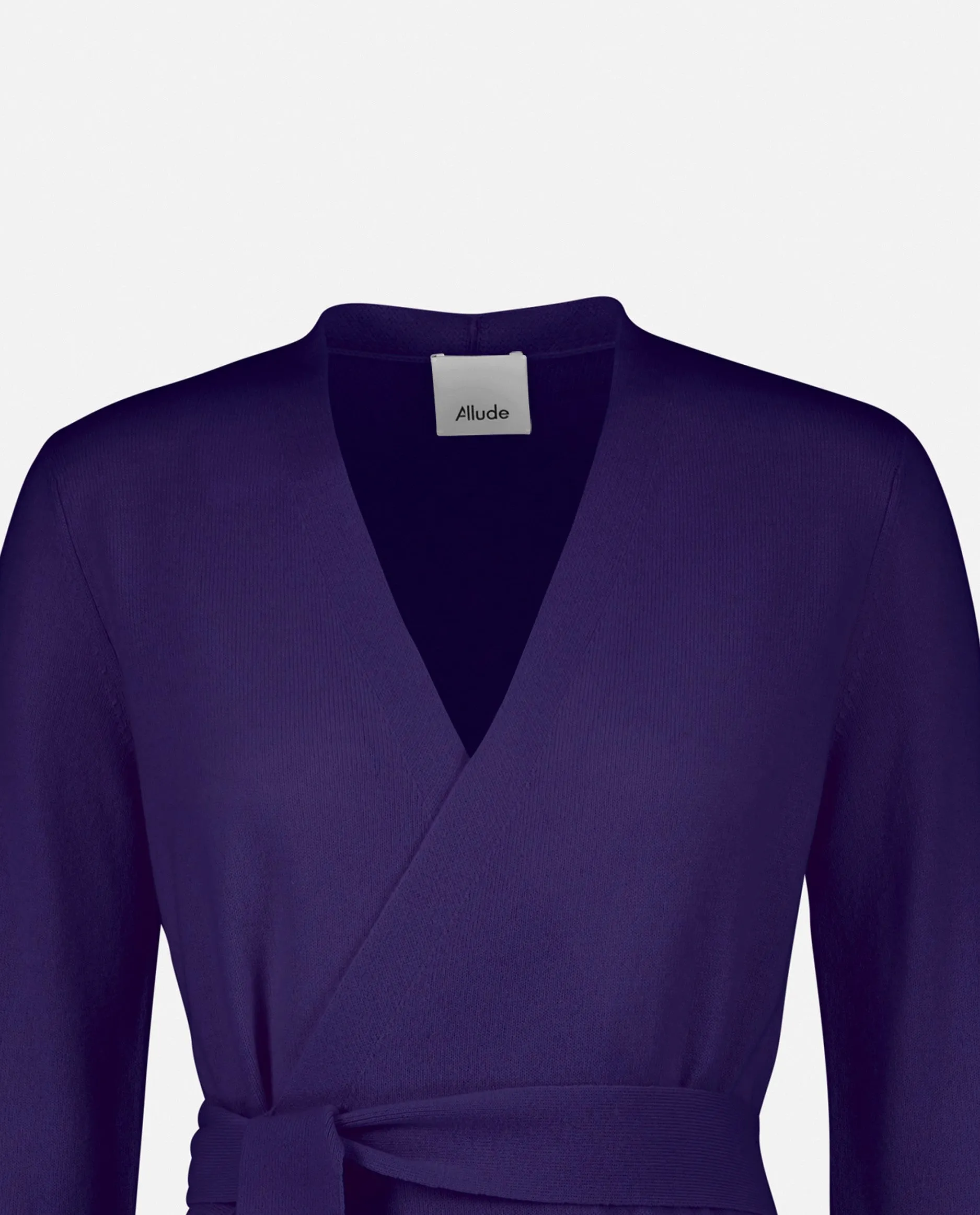 Kleid aus Cashmere-Mischung in Lila