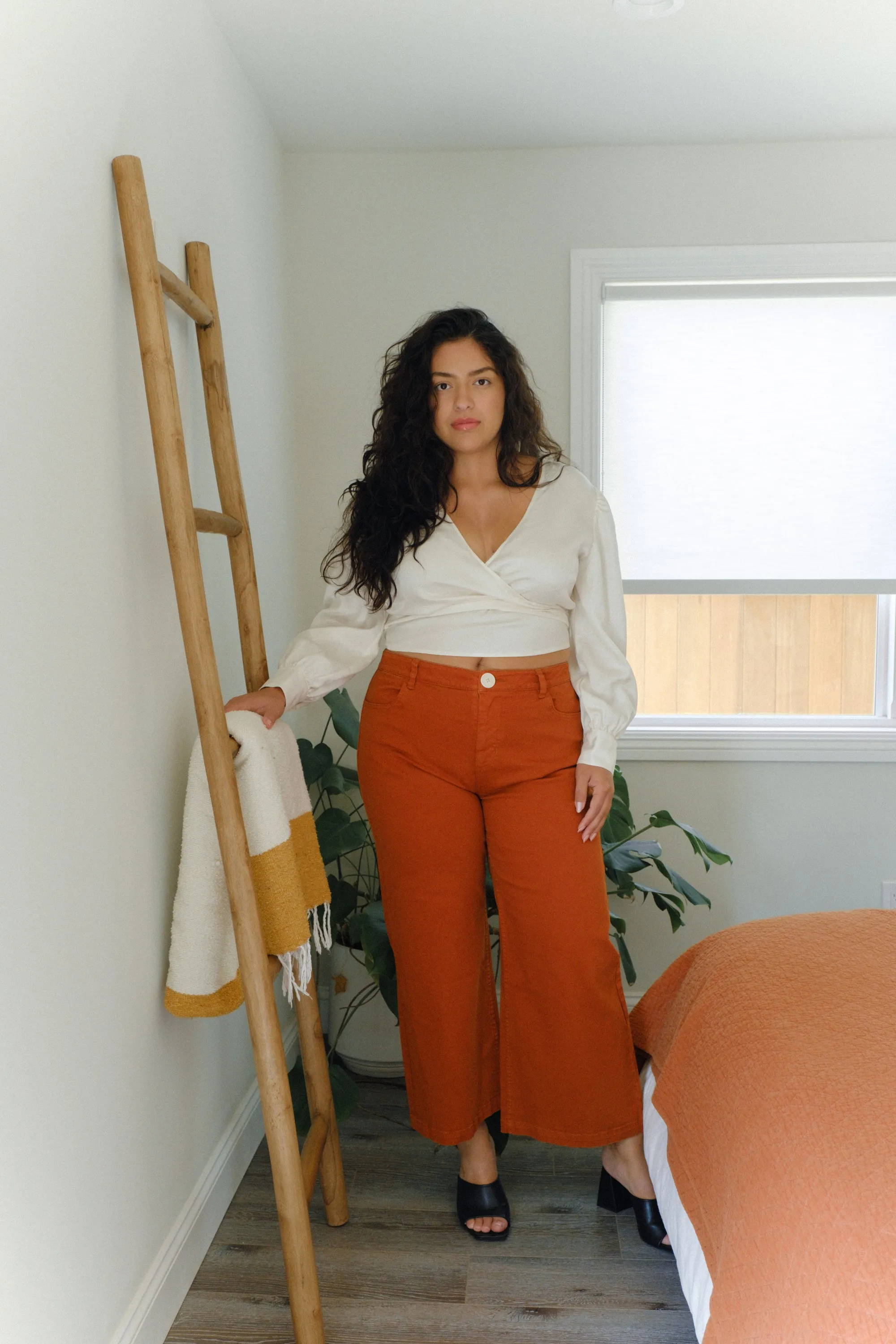 Lauren Top in Cream Extended