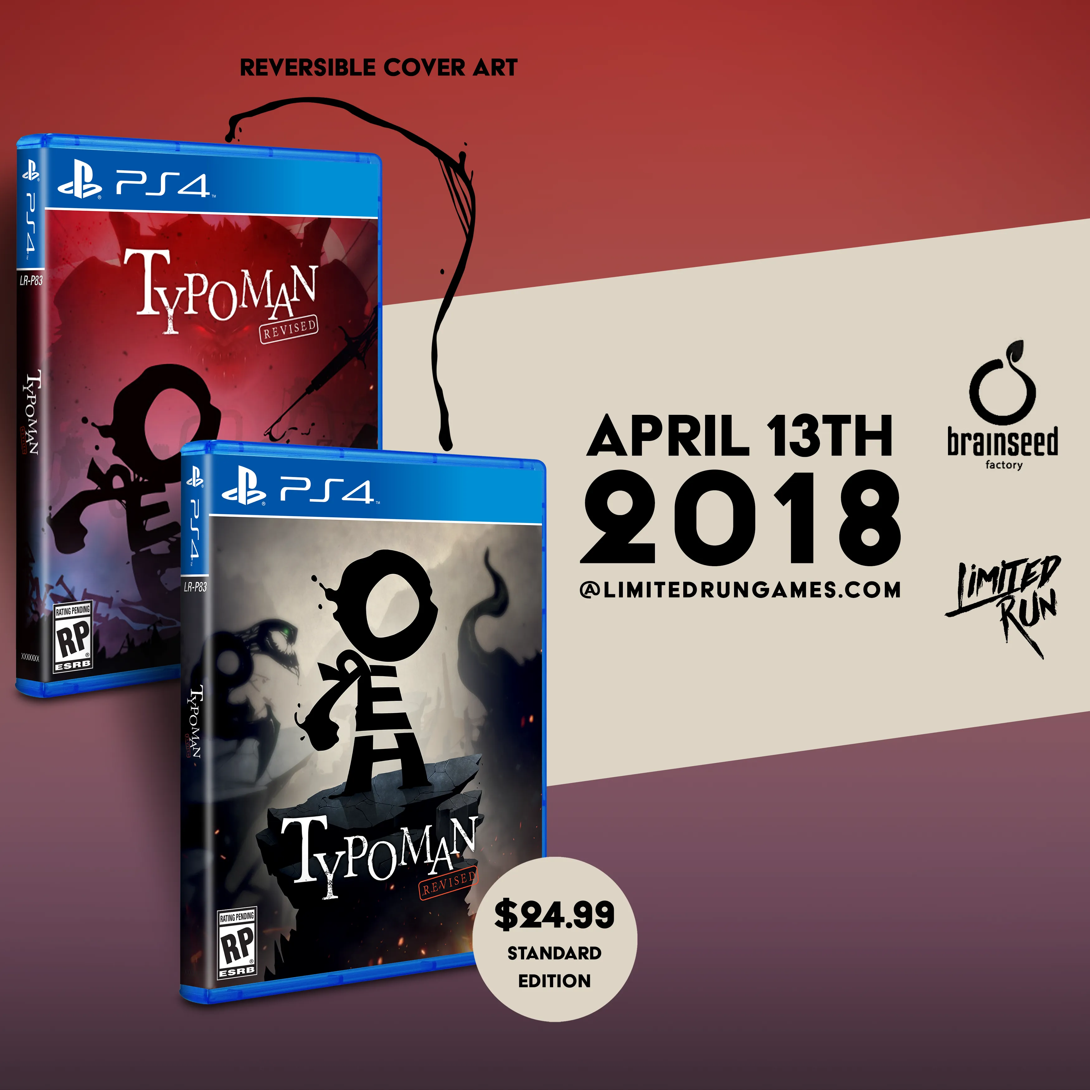 Limited Run #135: Typoman (PS4)