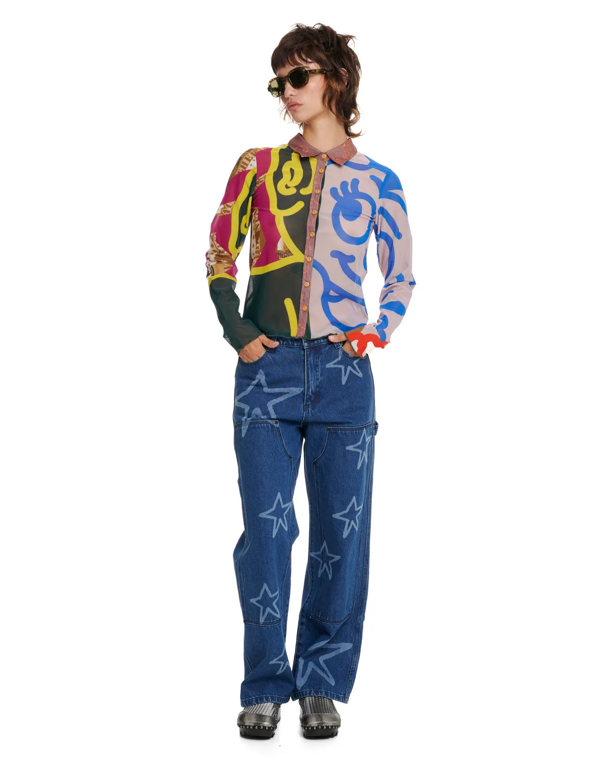Lindberg Hypermesh Button Up Shirt - Multi