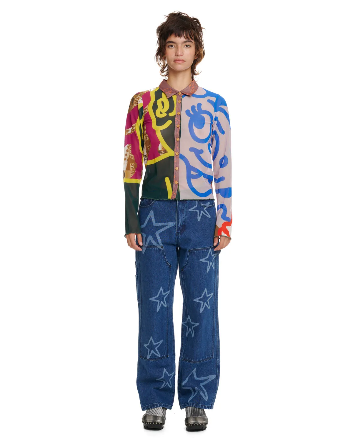 Lindberg Hypermesh Button Up Shirt - Multi