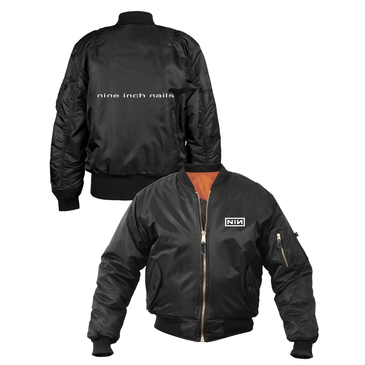 LOGO FLIGHT JACKET
