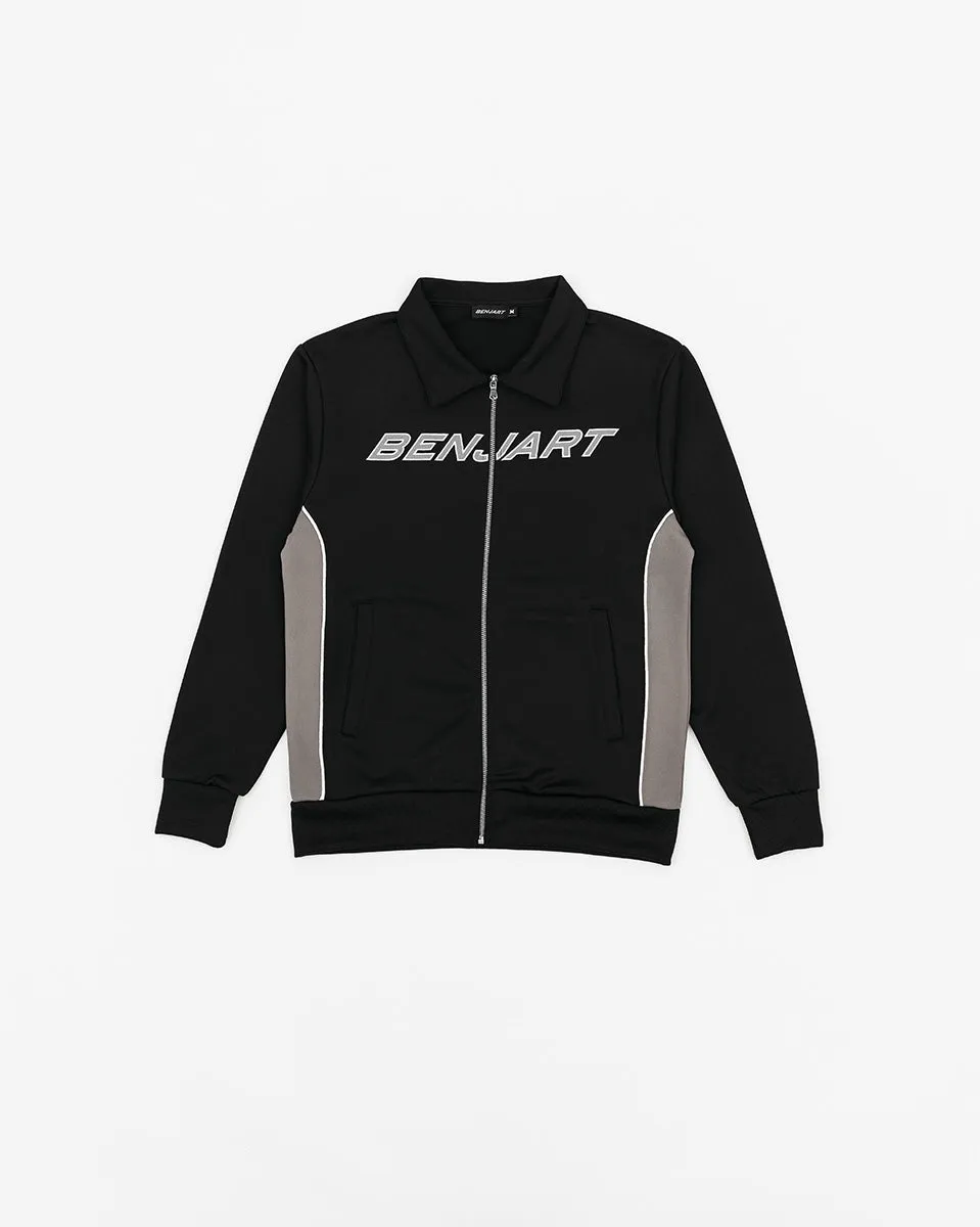 Lux Racer Track Jacket - Black