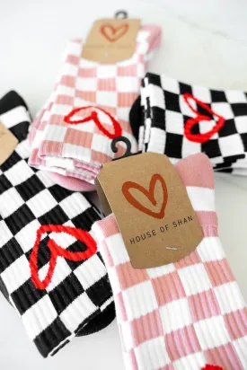 LWYL Checkered Socks