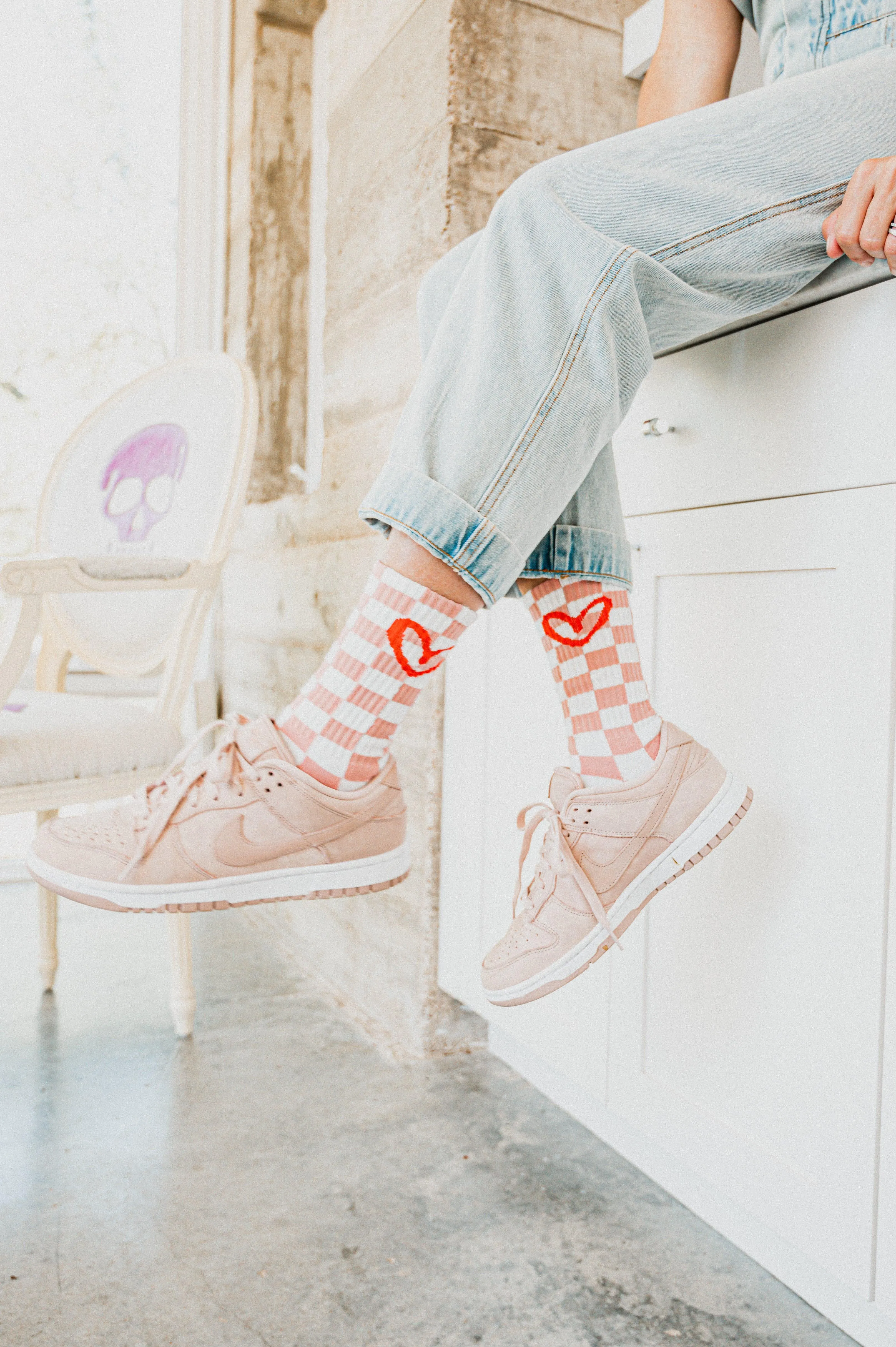 LWYL Checkered Socks