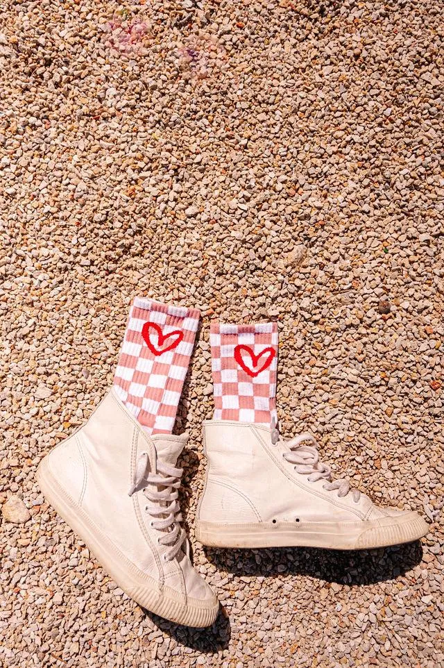 LWYL Checkered Socks