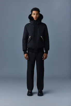 Mackage Dixon 2-in-1 Nordic Tech Down Bomber Natural Blue Fox Fur