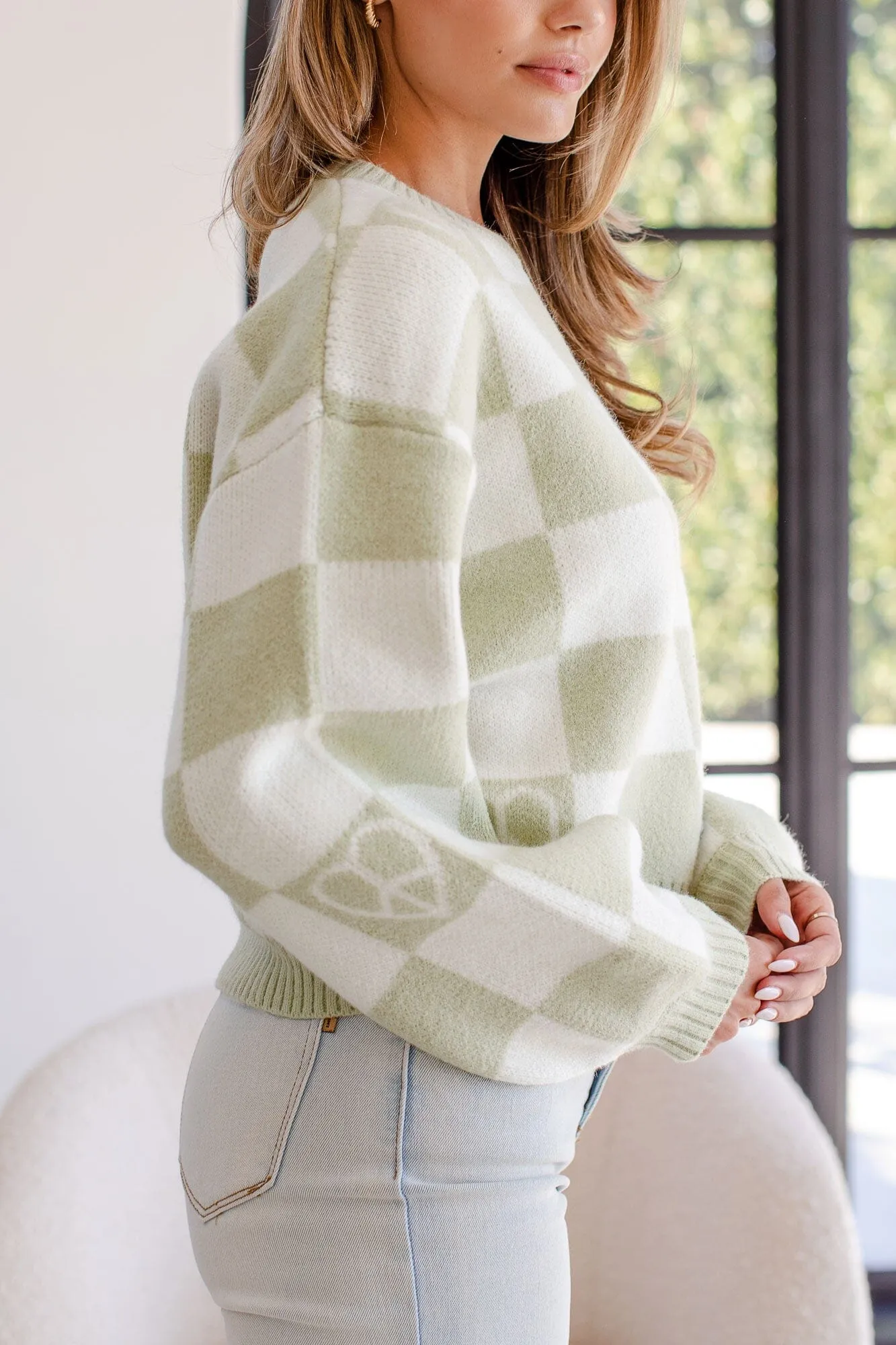 Maggie Sage Sweater
