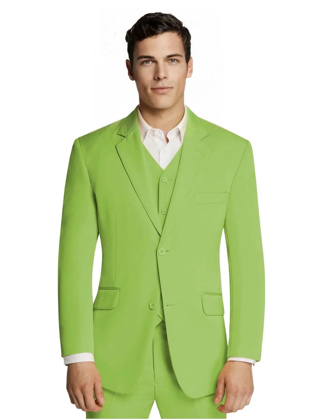 Microfiber Green Suit