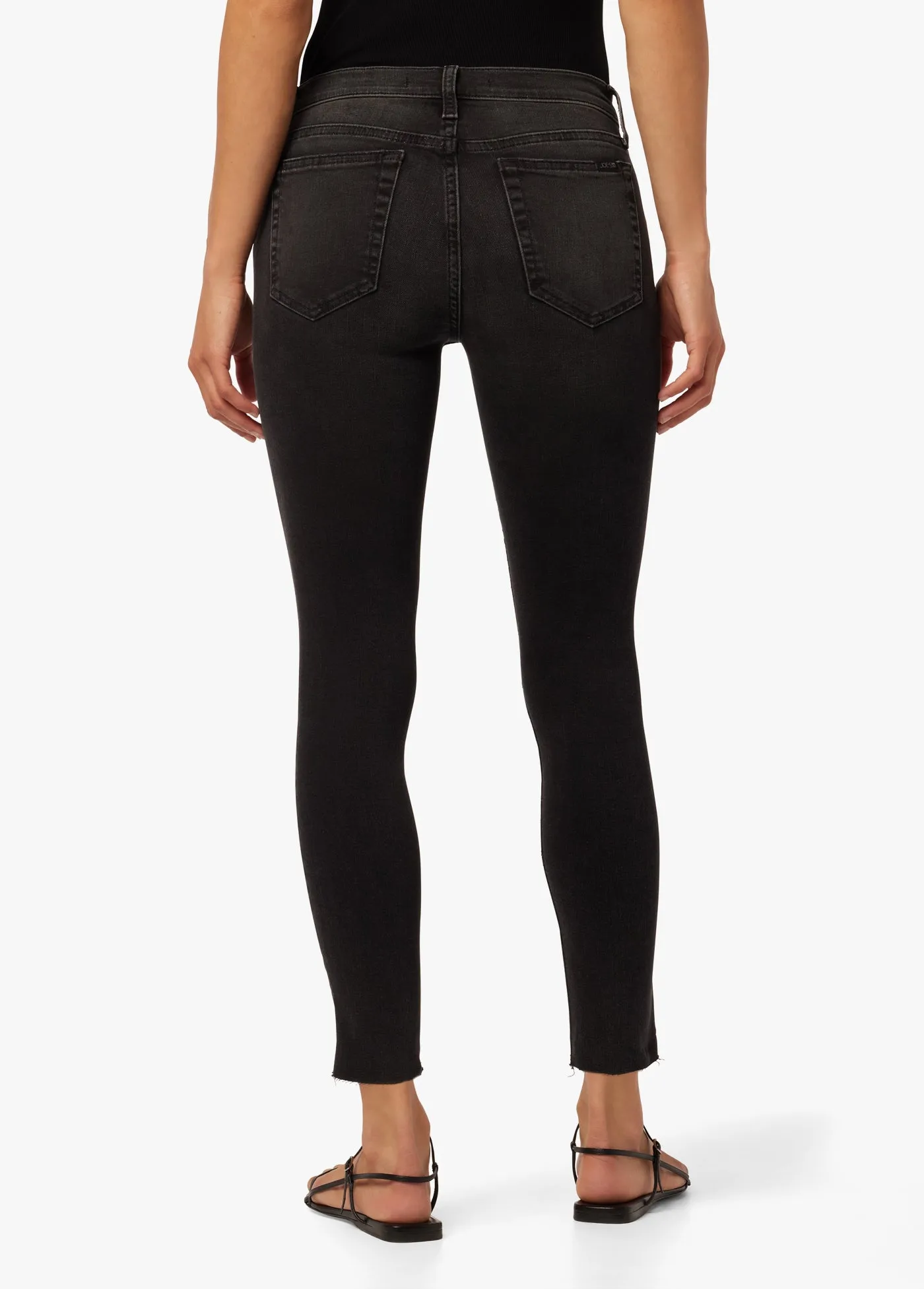 MID RISE SKINNY CROP