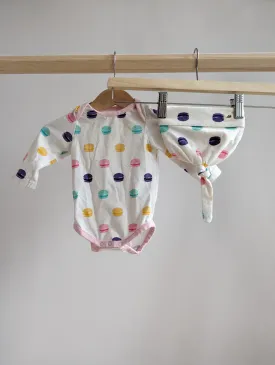 Monica   Andy Onesie & Hat Set (0-3M)