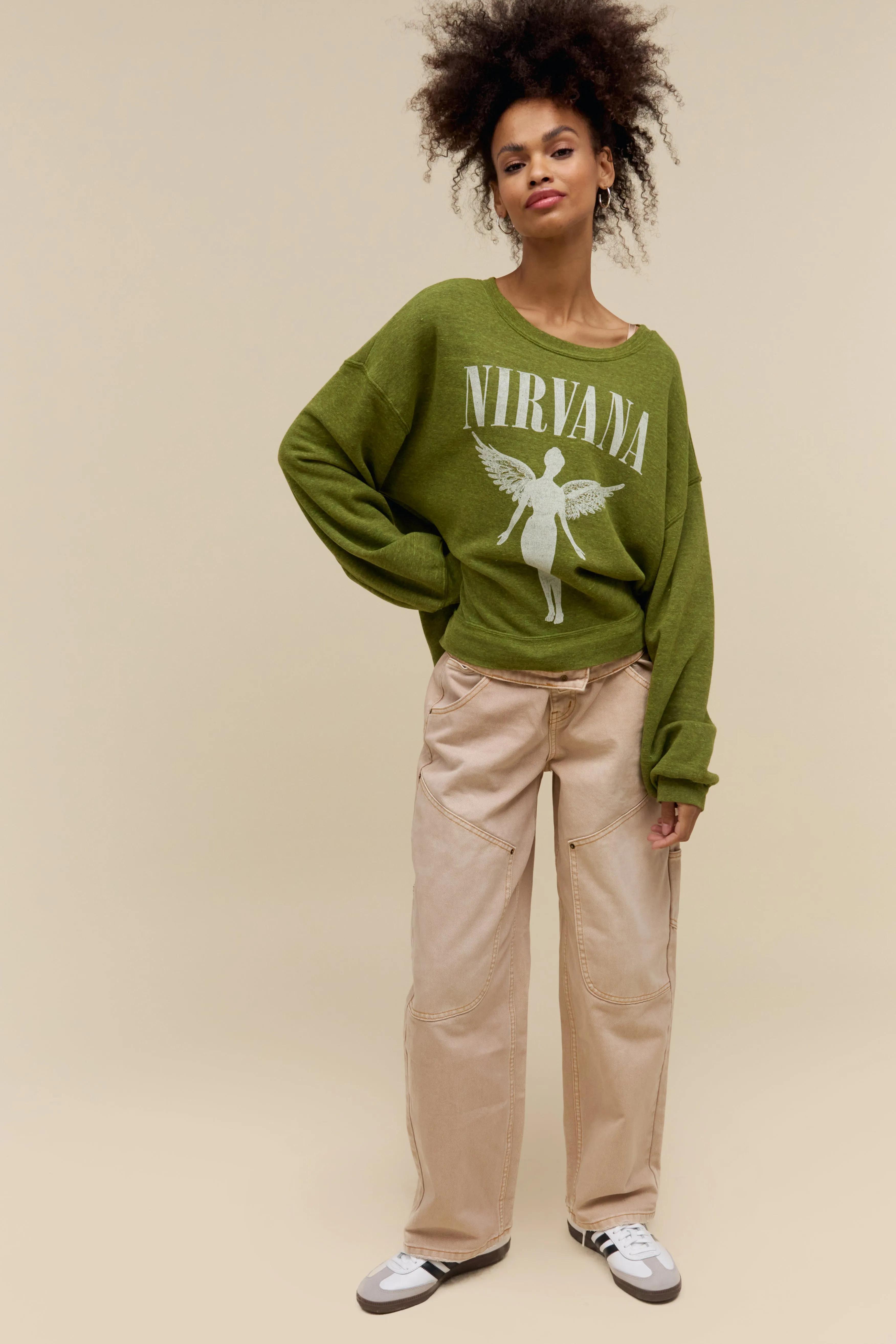 Nirvana in Utero Tour Oversized Crew