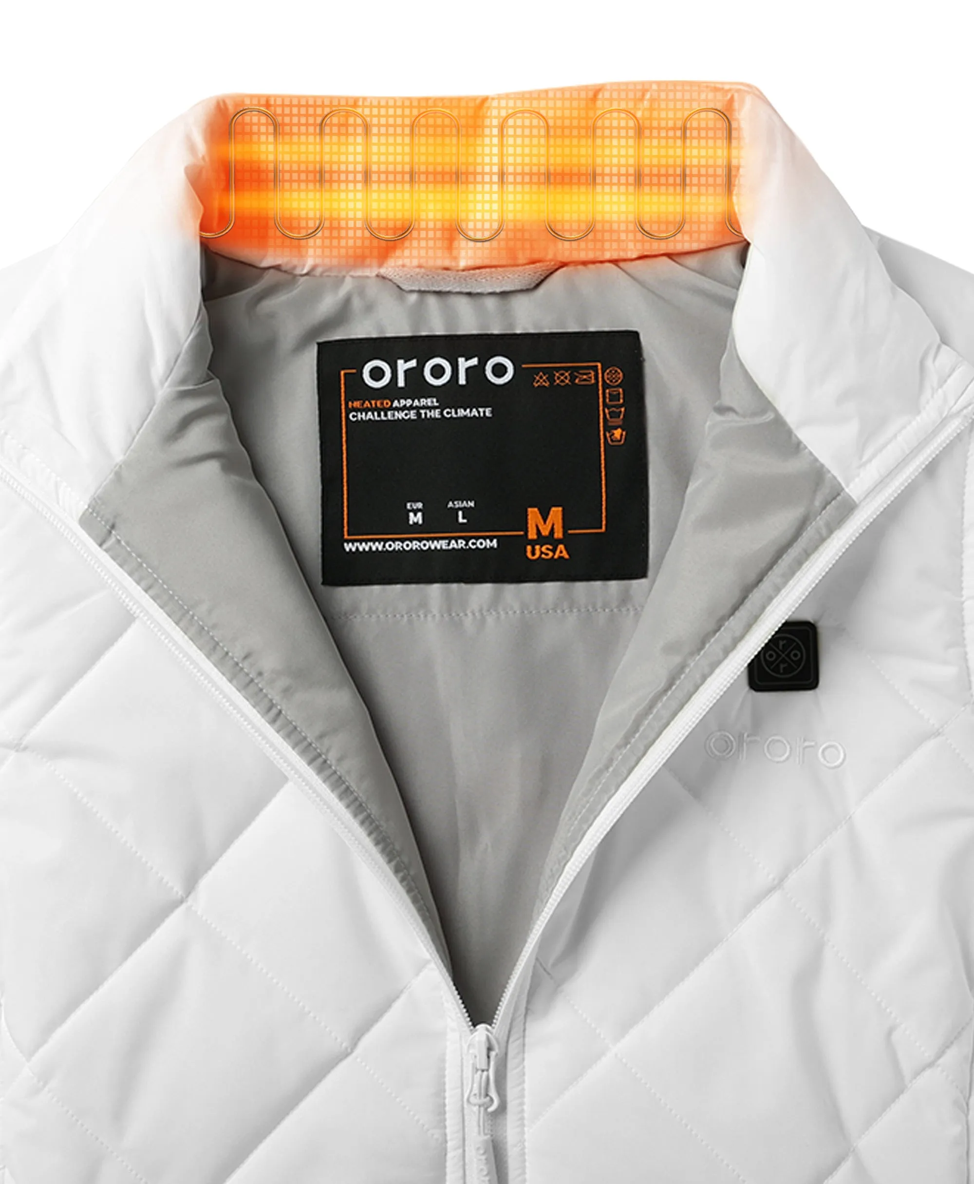 (Open-box) Women's Heated Quilted Vest (Battery Set Not Included)