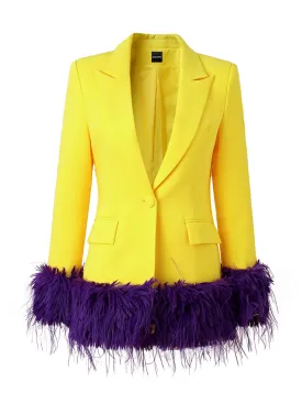 ORLA Blazer Feathers Dress