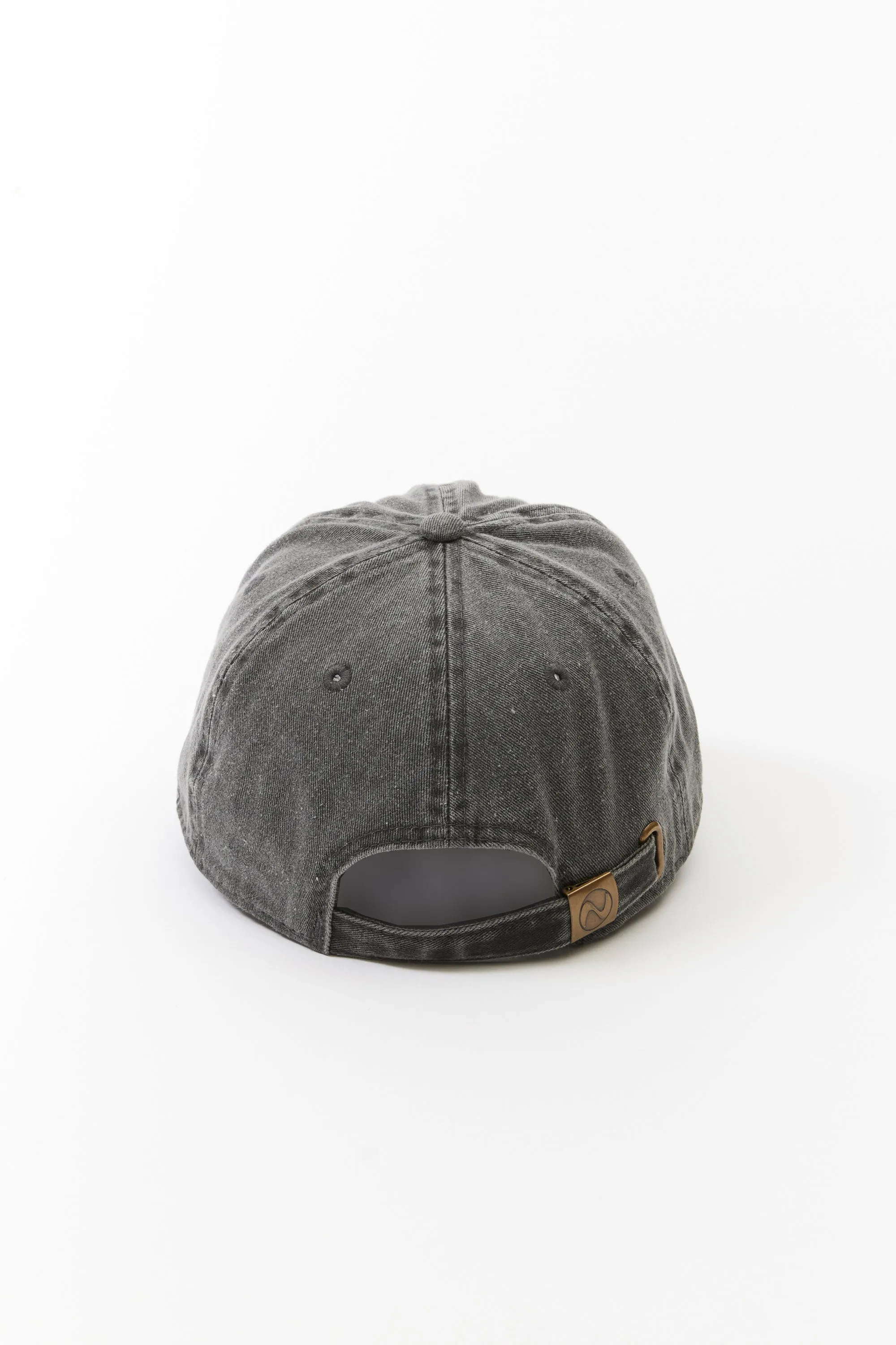 PELVIS - SOUND HAZARD CAP FADED BLACK DENIM
