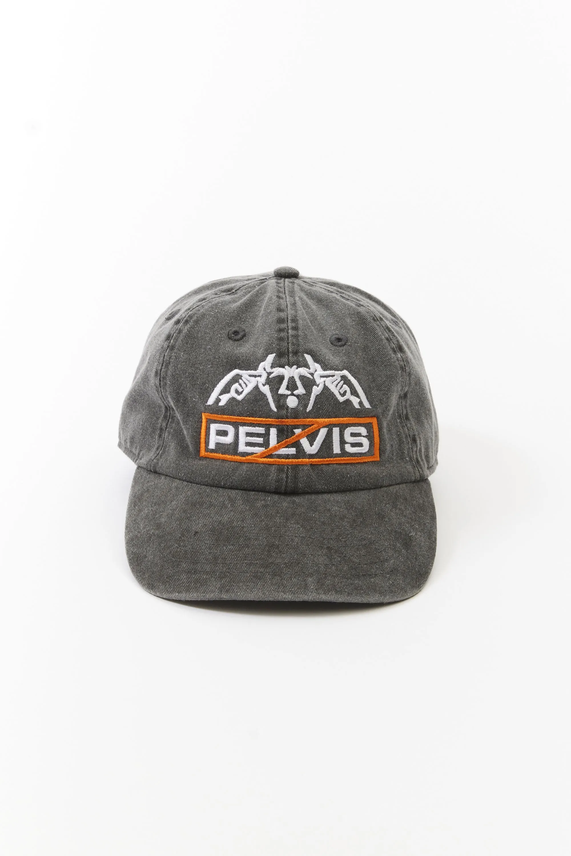 PELVIS - SOUND HAZARD CAP FADED BLACK DENIM