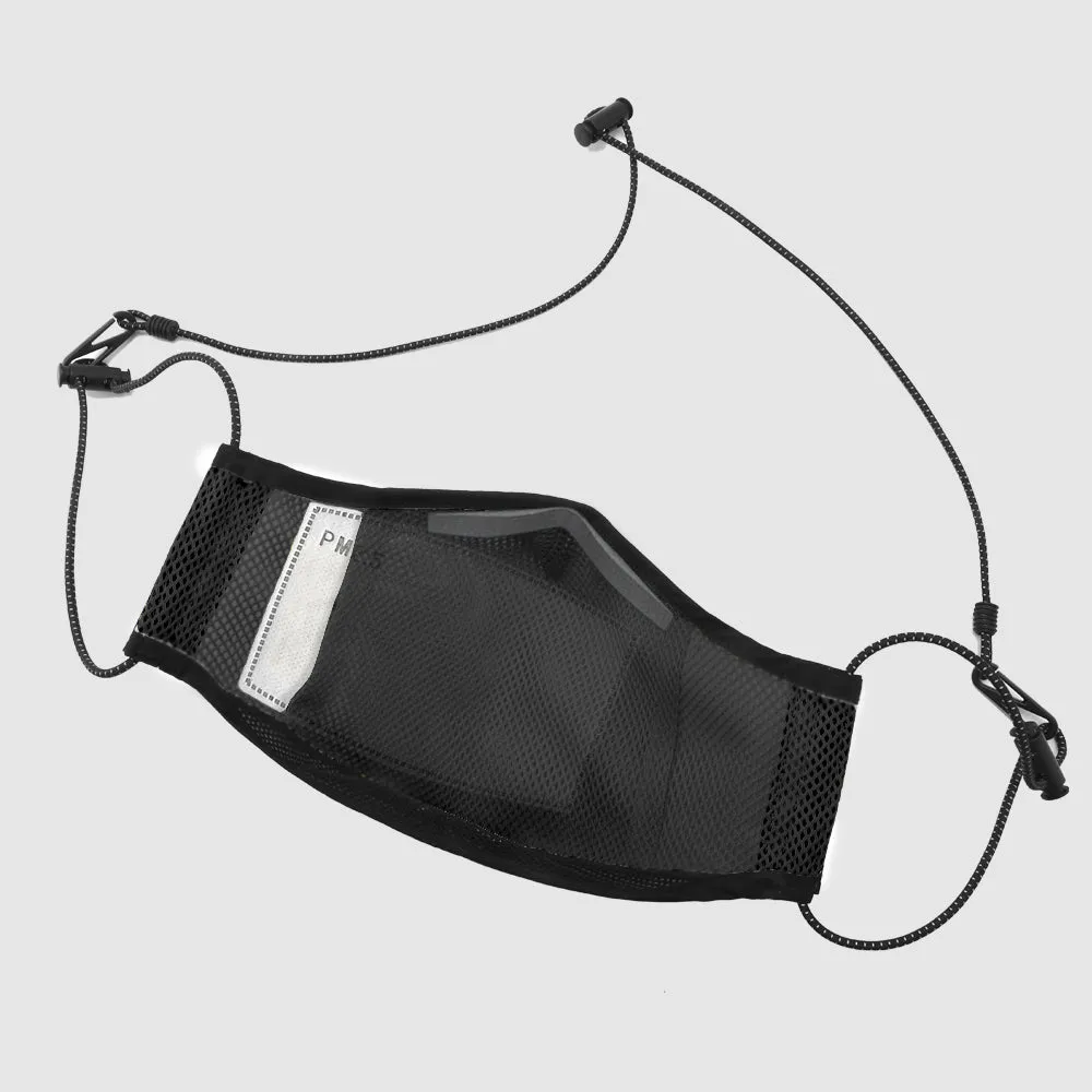 Polyurethane Face Mask - Black