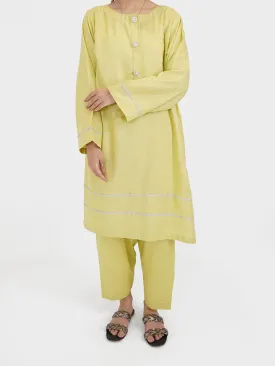 "AMATE" Jacquard Two Piece Suit