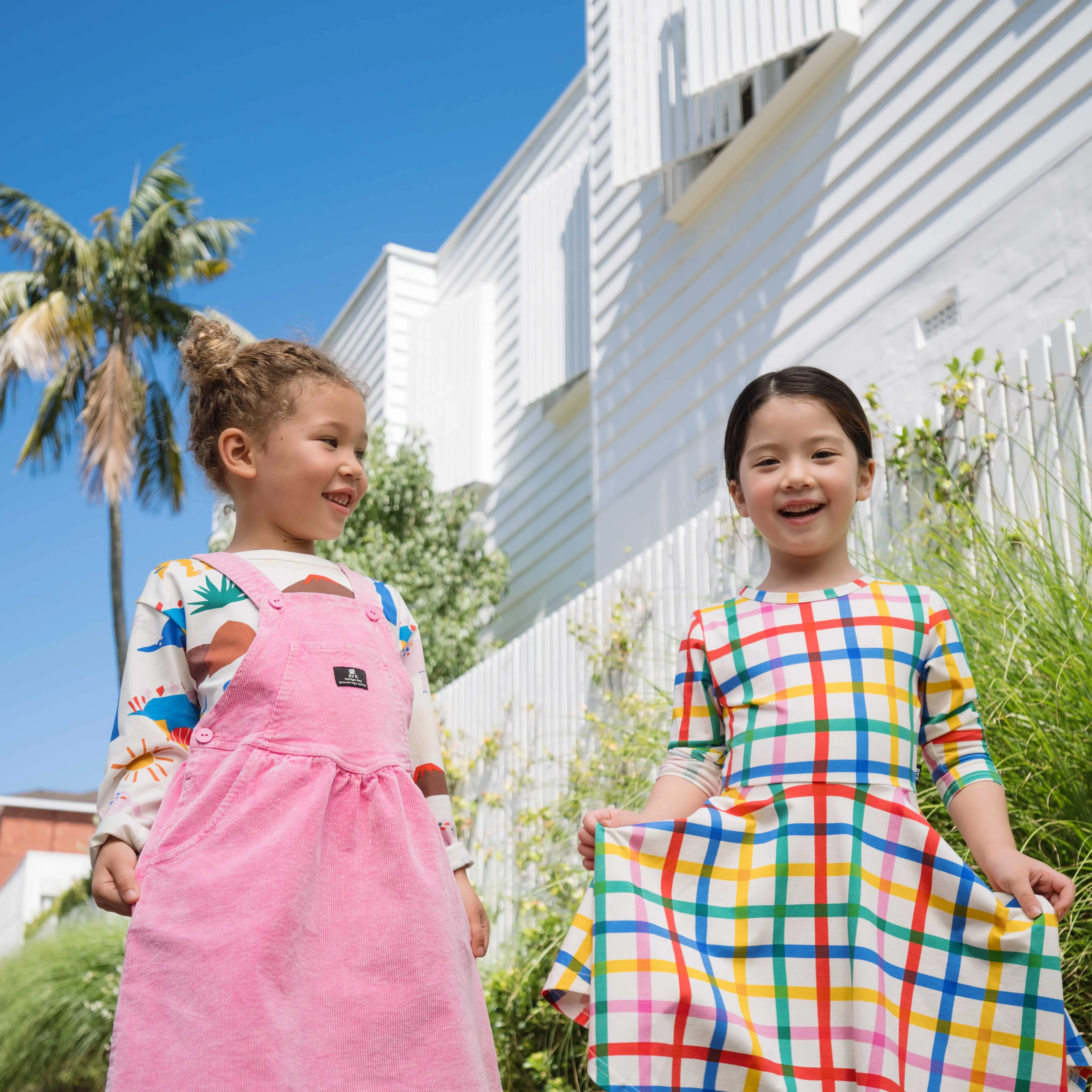 Rock Your Baby - CHECK IT OUT WAISTED DRESS