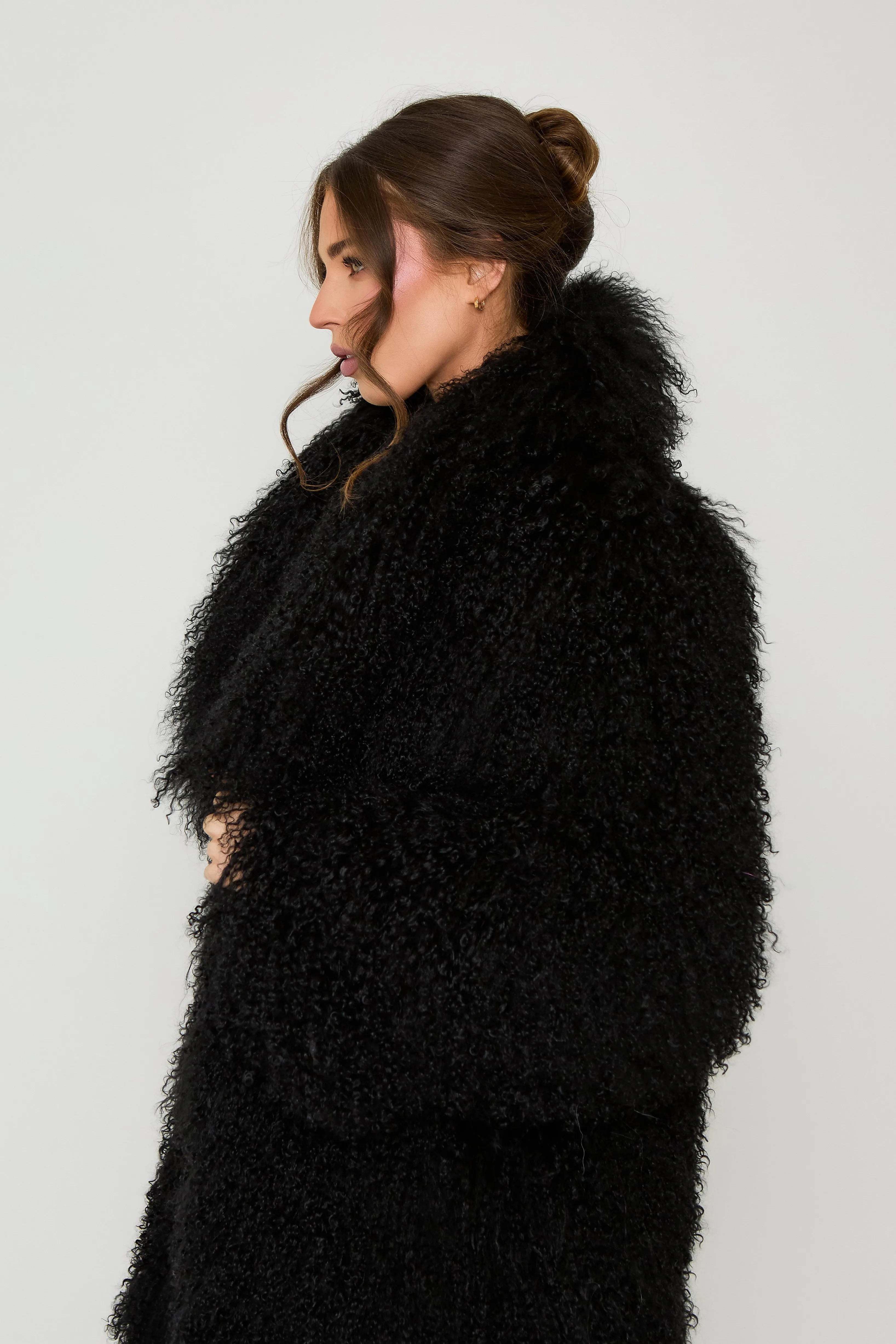 Romy Long Mongolian Coat